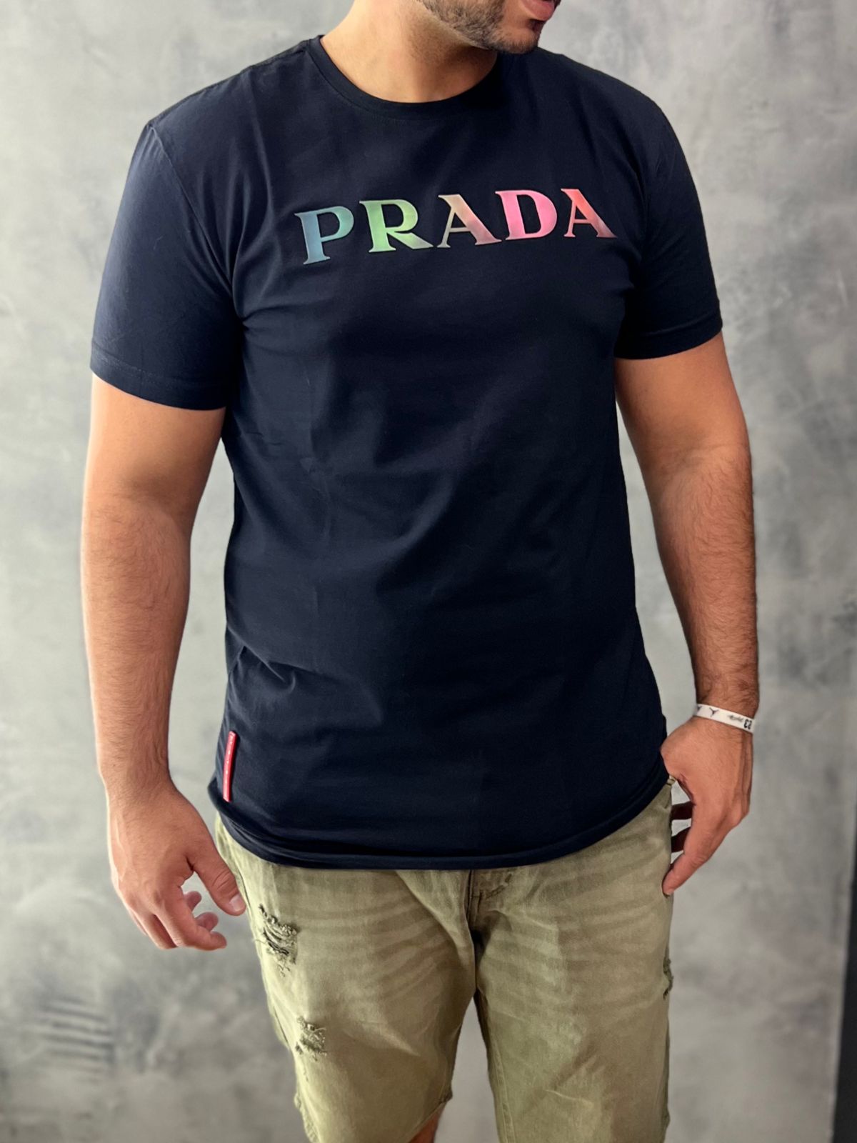 Camiseta Linha Griff Prada Preto