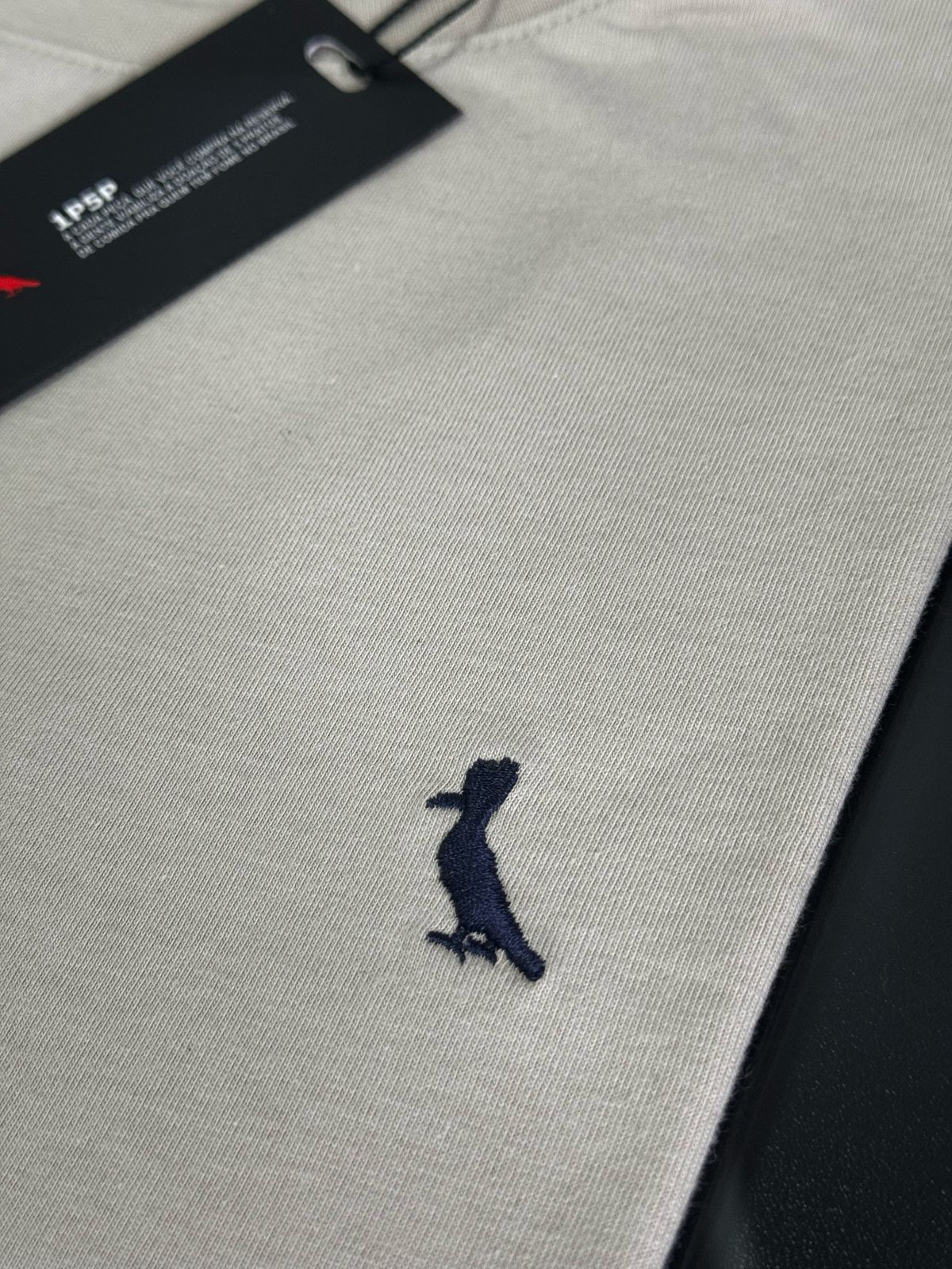 Camiseta Seda Pima Reserva Bege