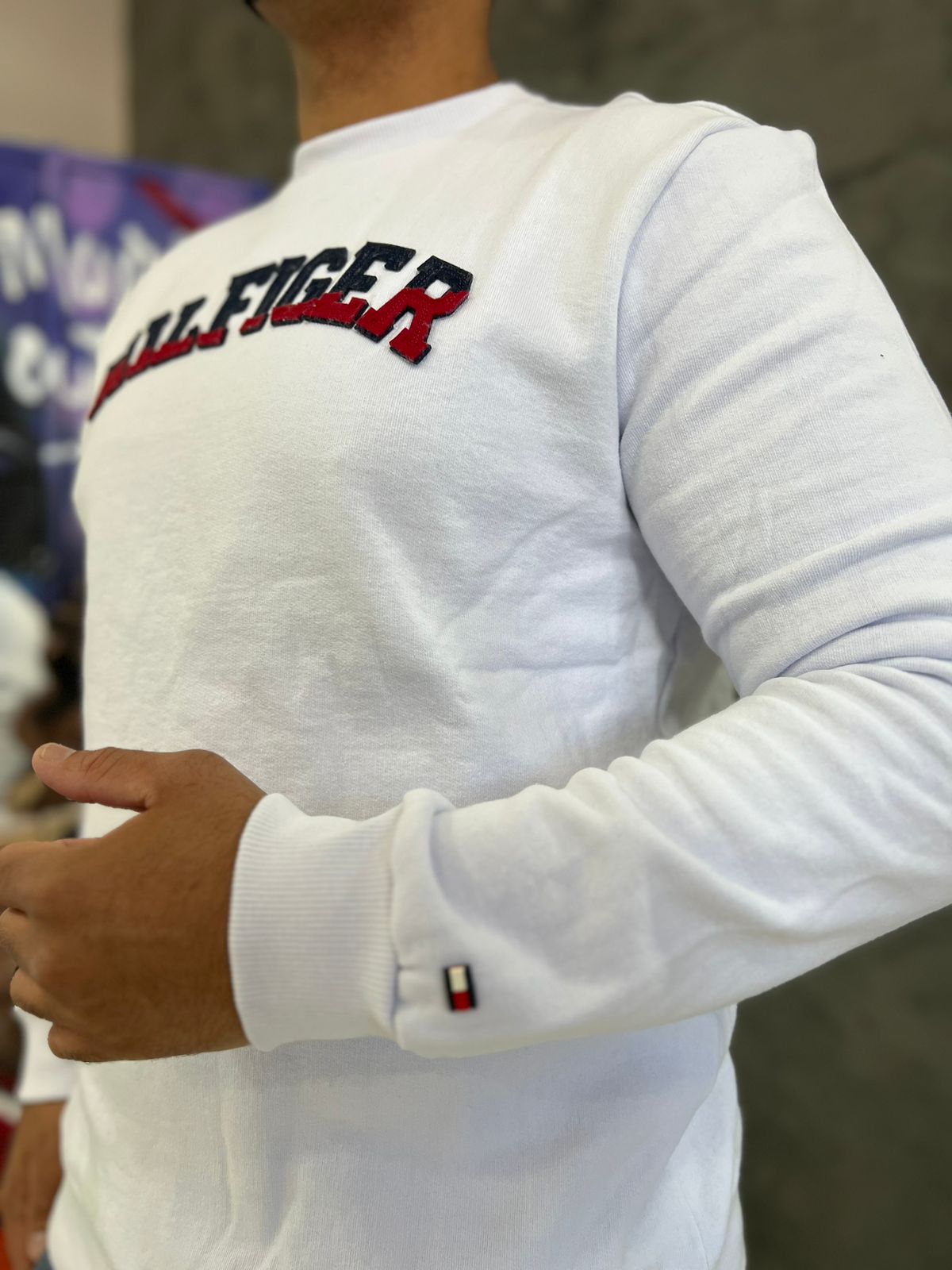 Blusa Importada Tommy Branco