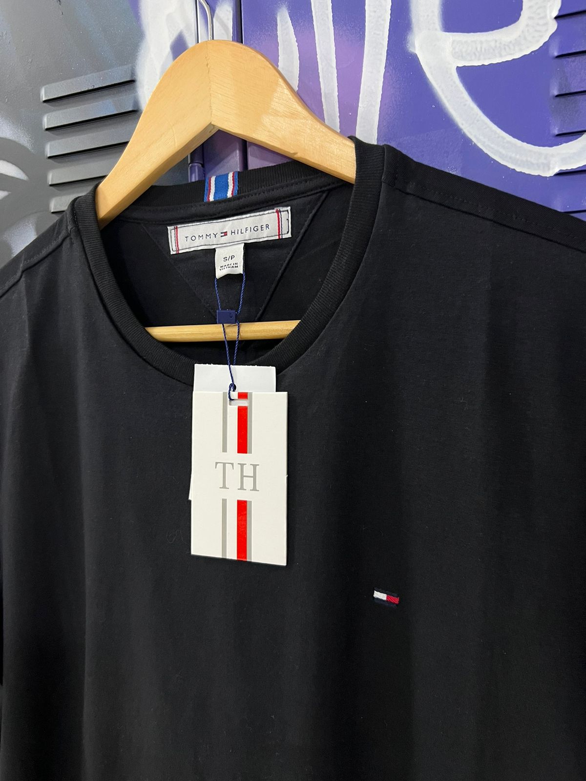 Camiseta Linha Griff Tommy Preto