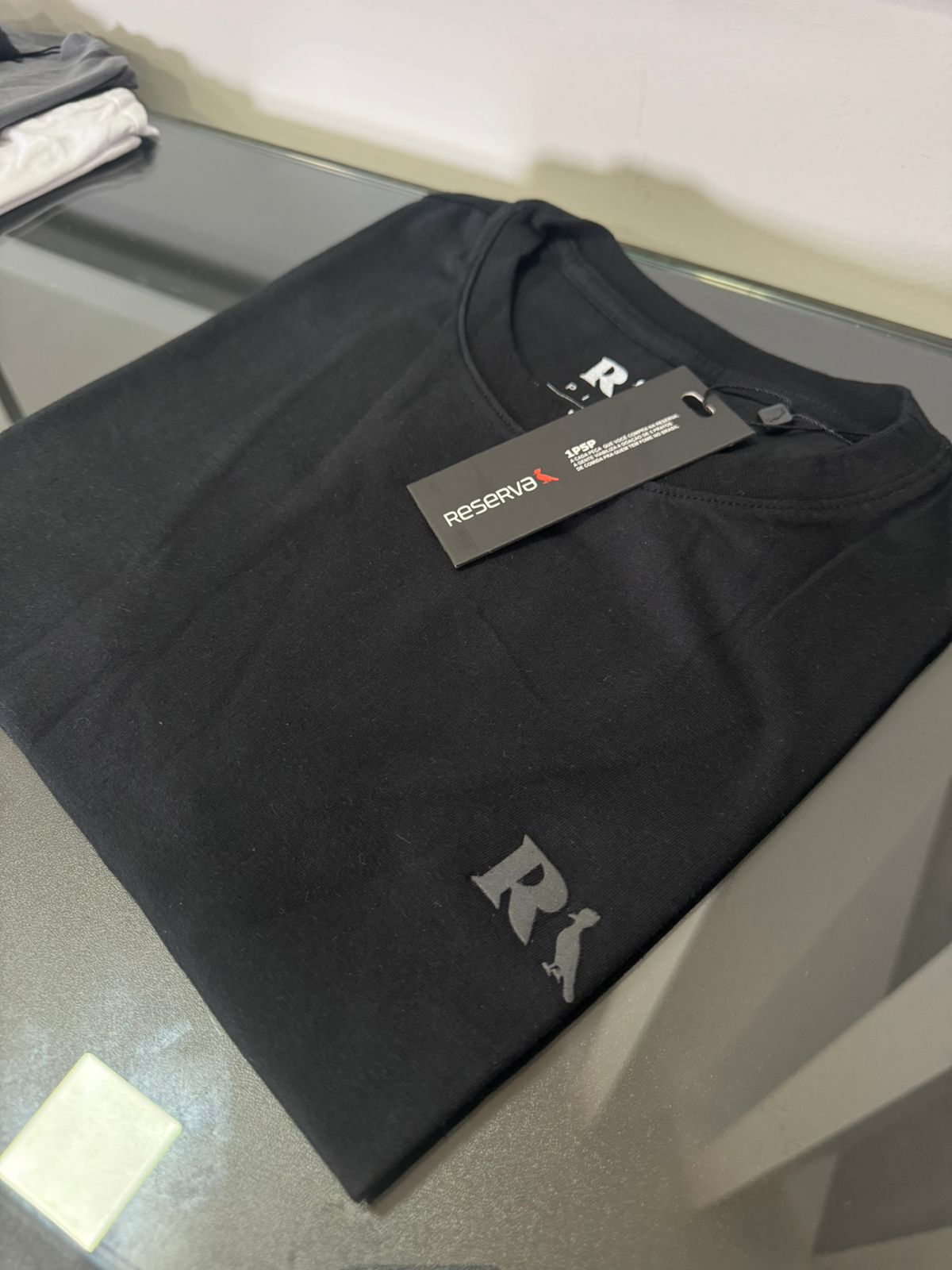 Camiseta Seda Pima Reserva Preto