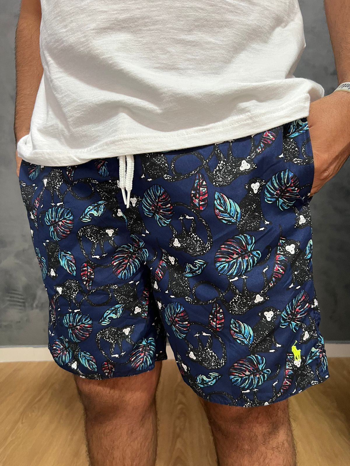 Shorts Praia Ralph Lauren Azul