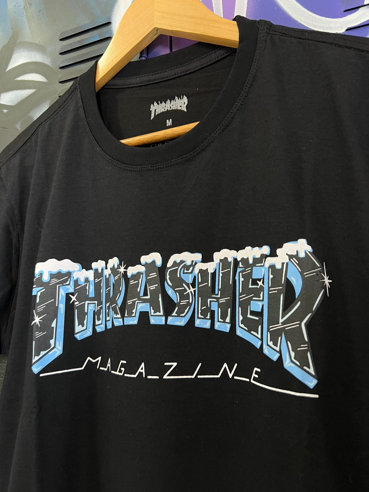 Camiseta THRASHER Preto