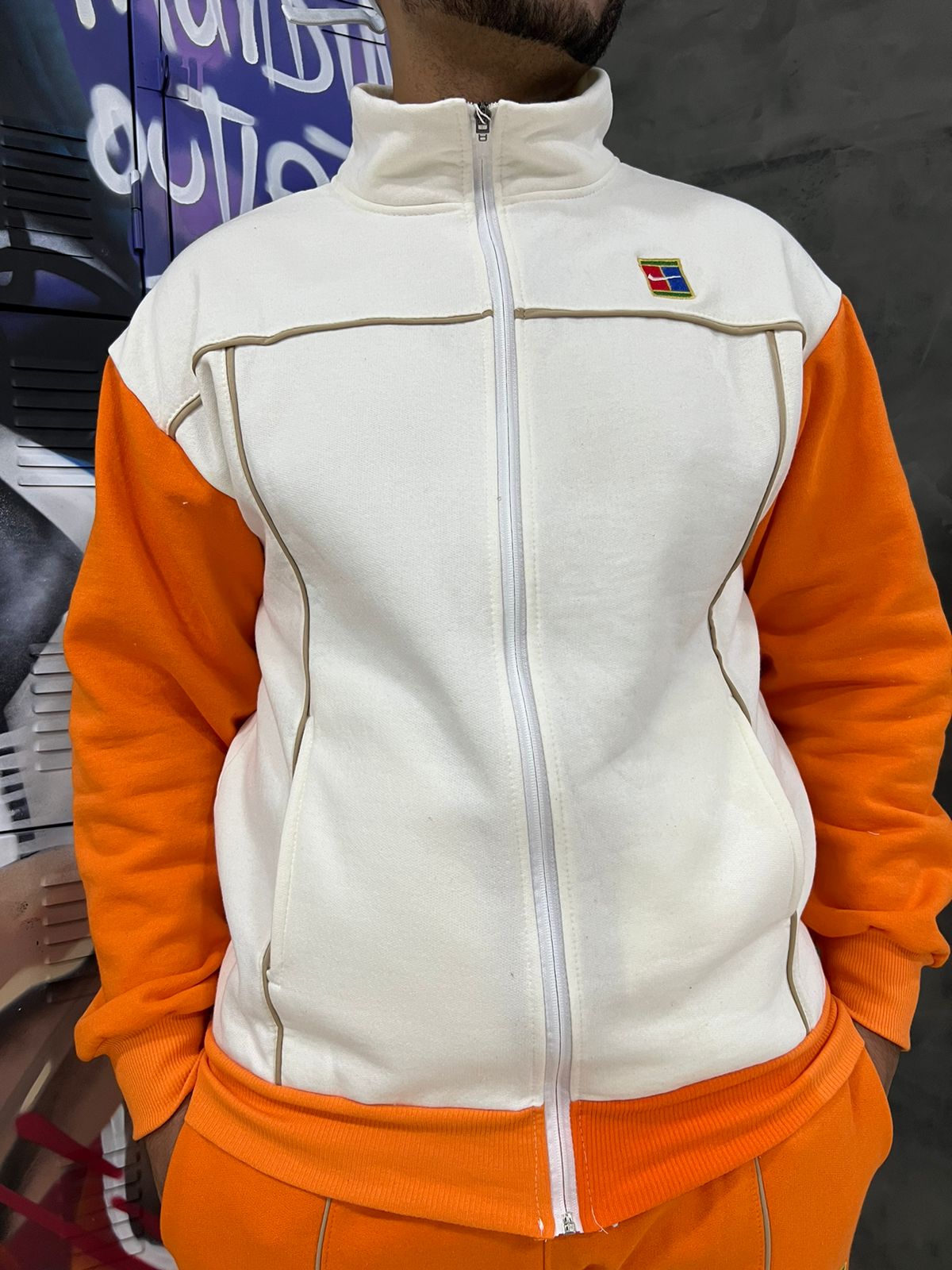 Conjunto Moletom Nike Branco