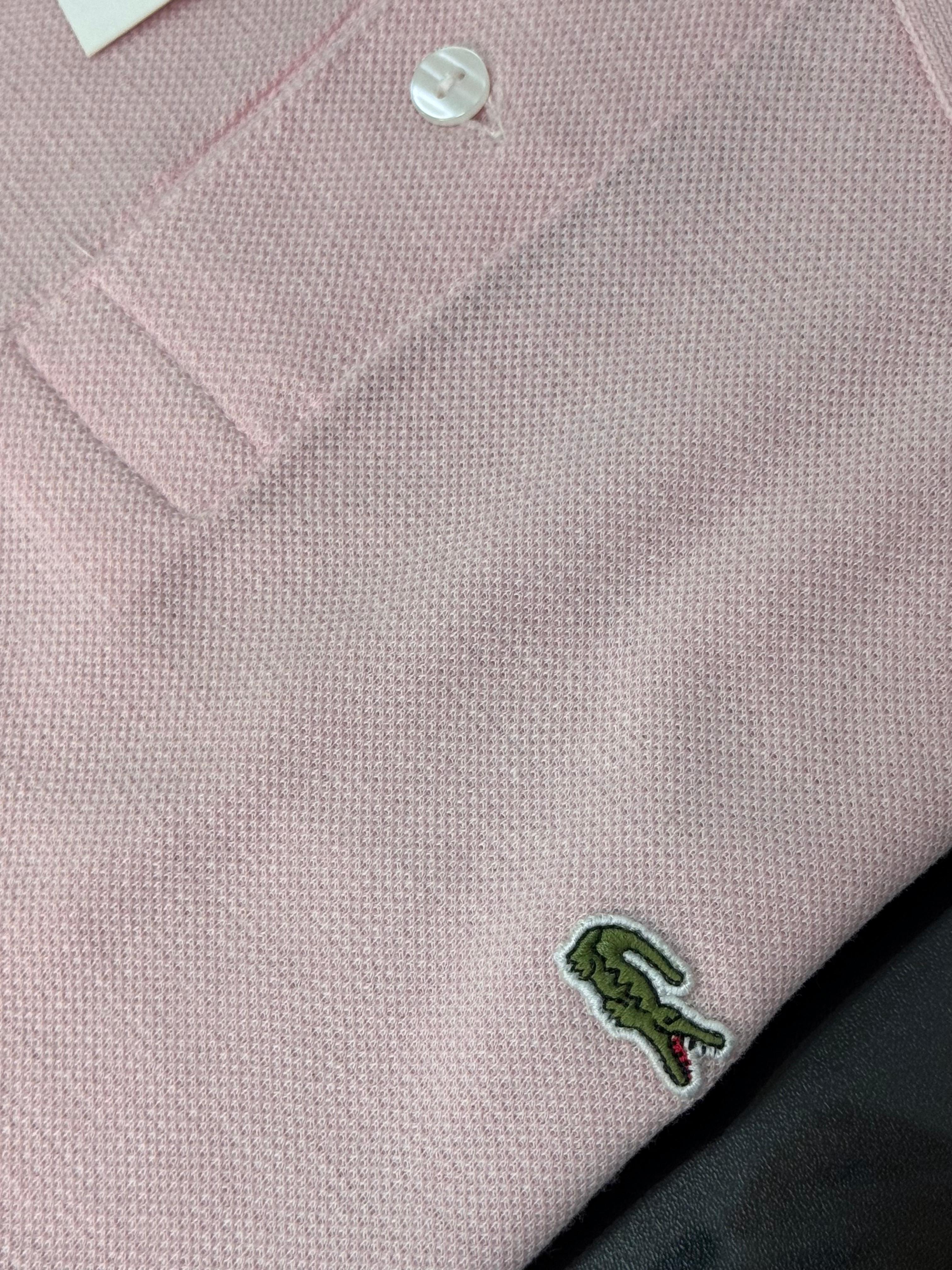 Gola Polo Lacoste Rosa