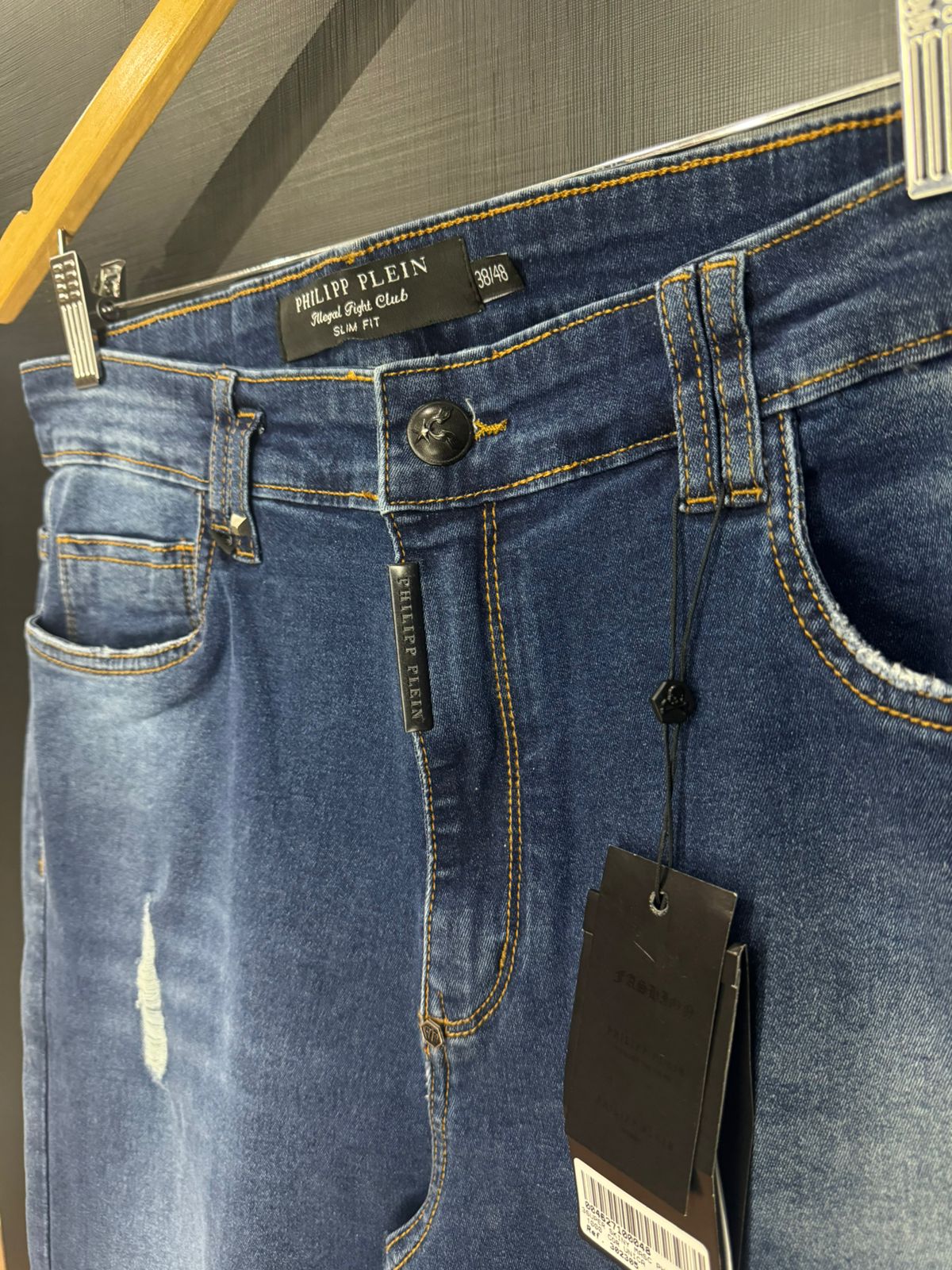 Calça Jeans Philipp Plein Azul