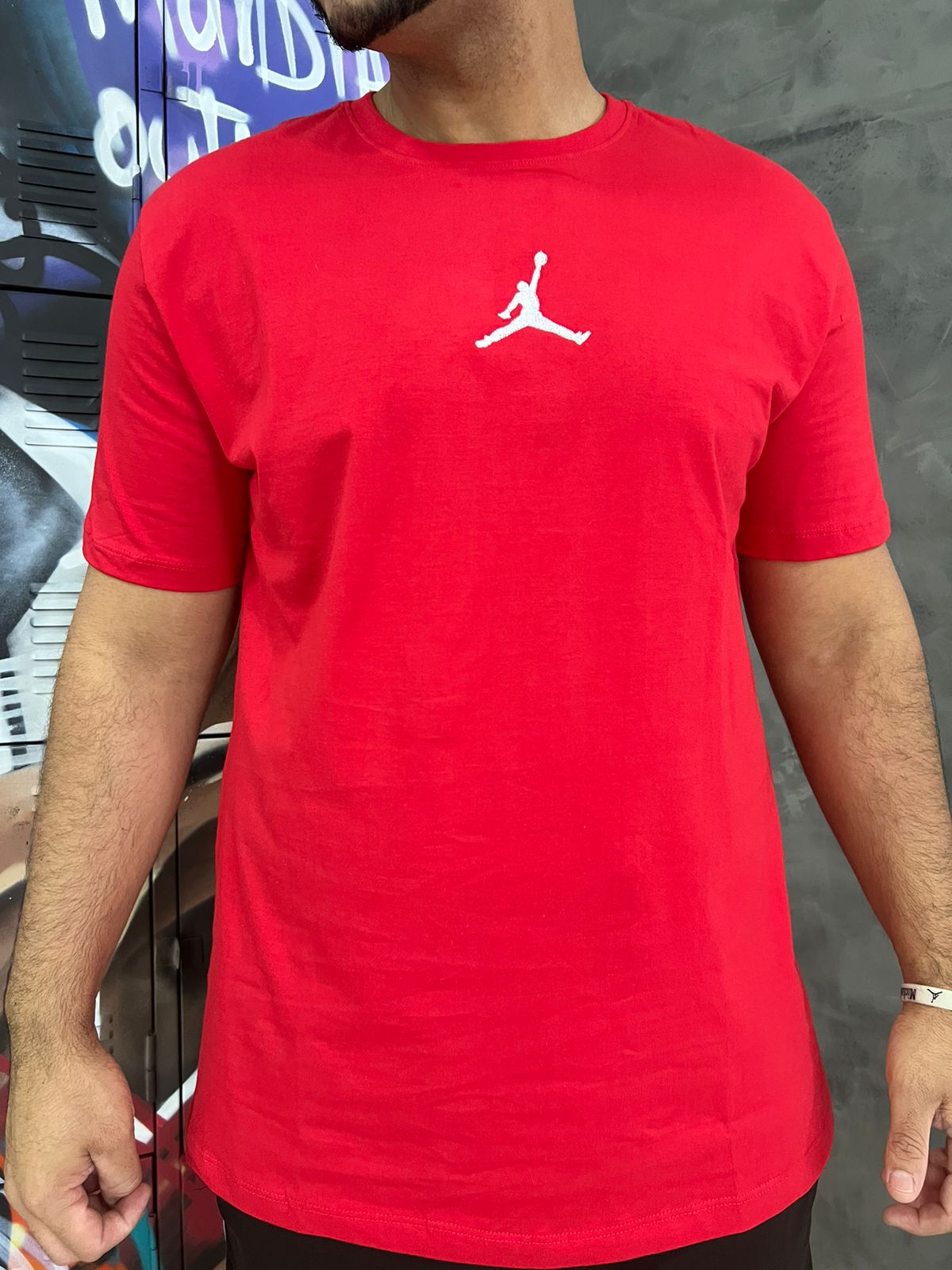 Camiseta Linha Confort Jordan Vermelho