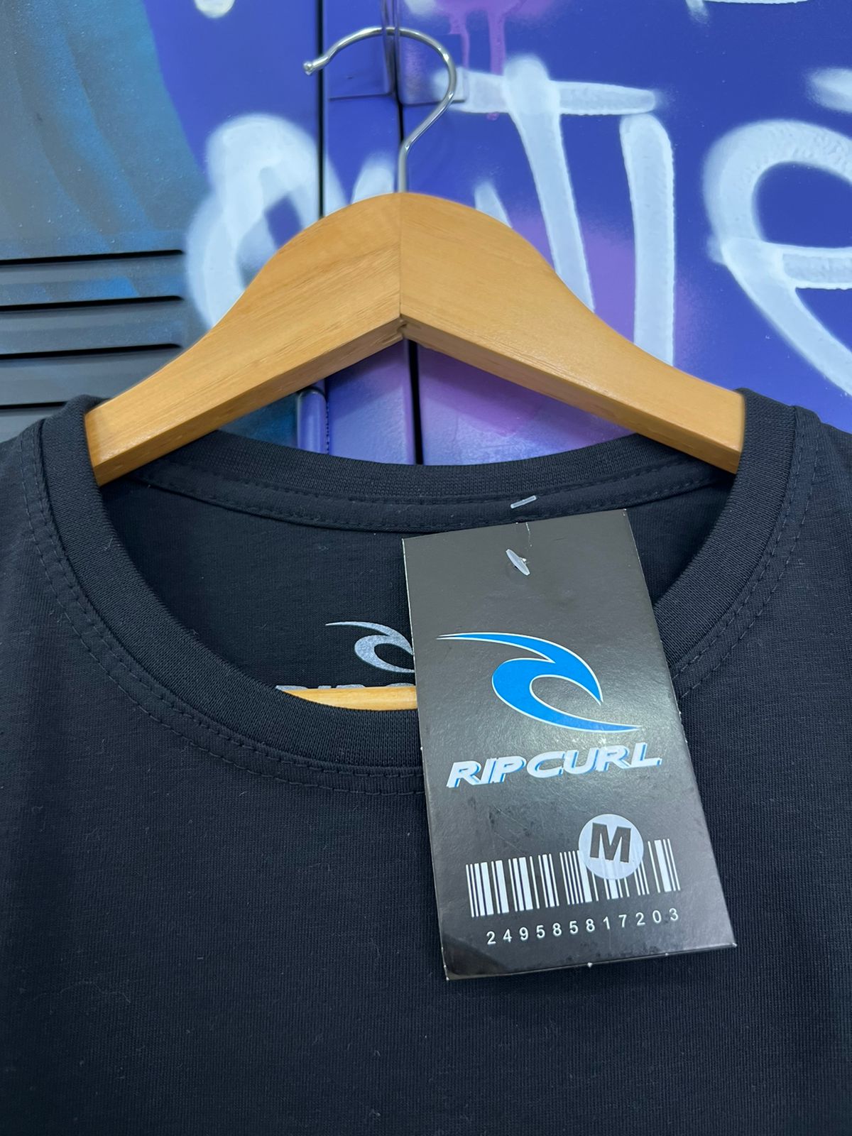 Camiseta Algodão Rip Curl Preto