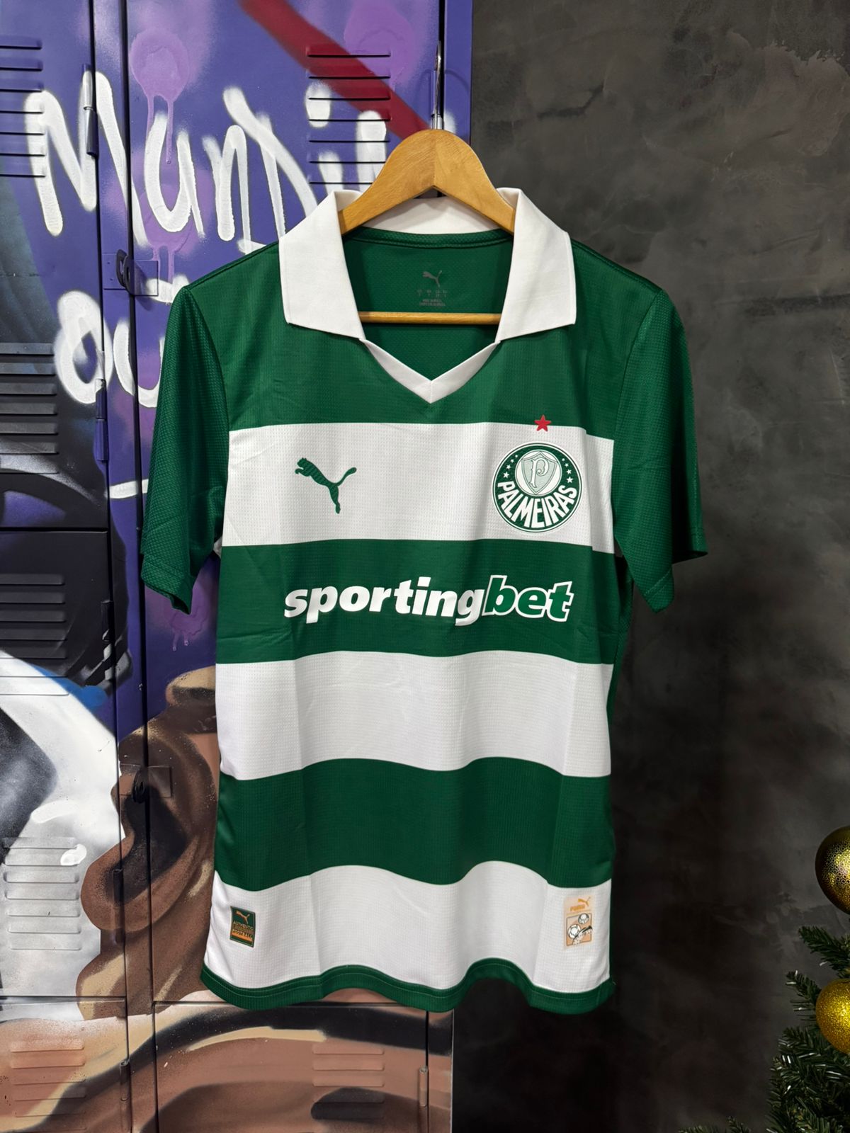 Palmeiras III 2025/26 Modelo Jogador Puma Verde