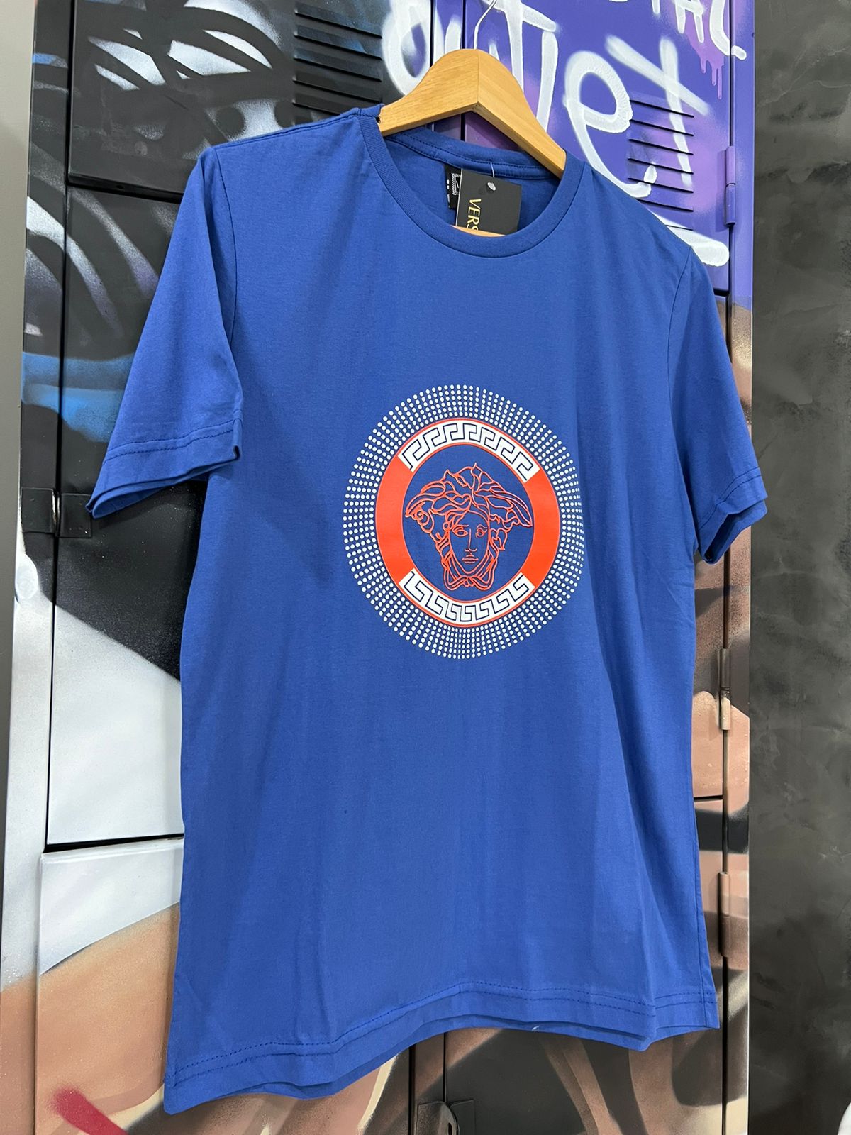 Camiseta Versace Azul