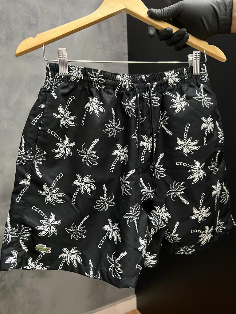Shorts Praia Lacoste Preto