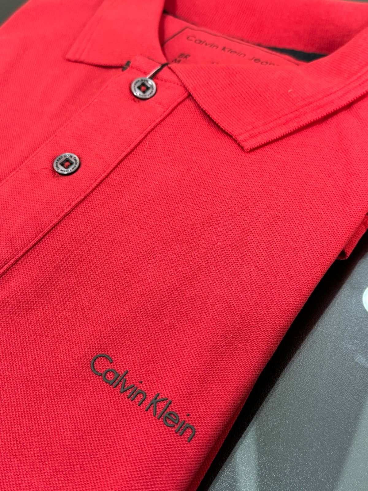 Gola Polo Calvin Klein Vermelha