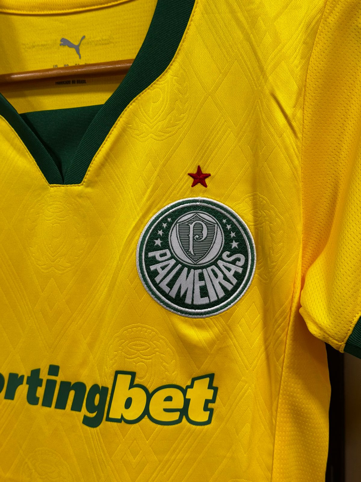 Palmeiras III 25/26 Feminina Puma Amarelo