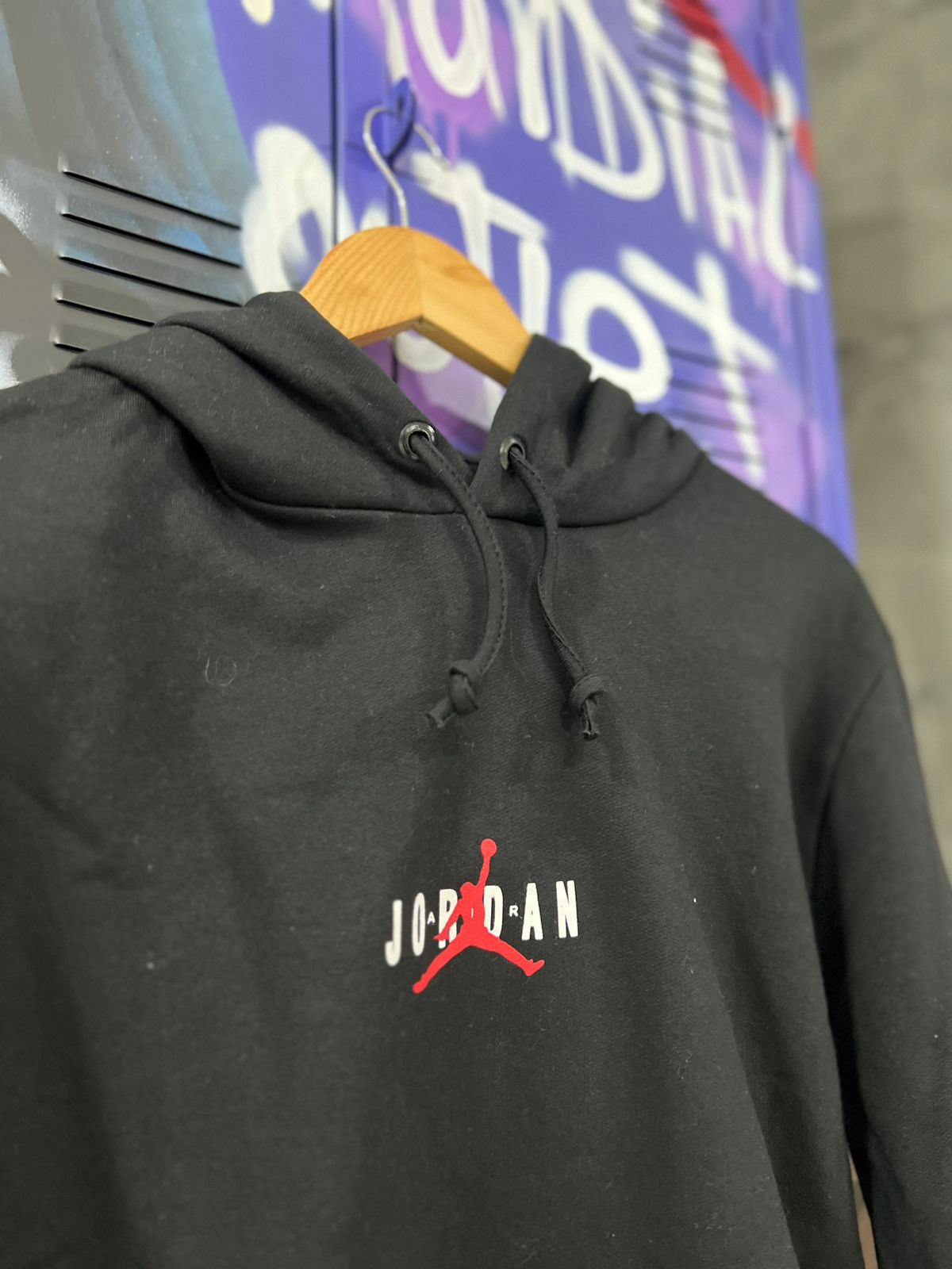 Blusa Moletom Jordan Preto