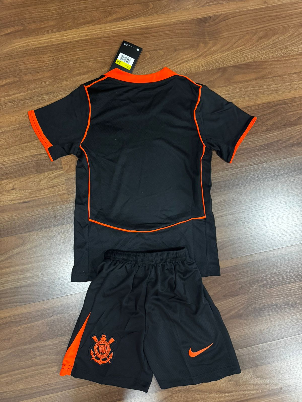 Conjunto Corinthians III 2025/26 Nike Preto