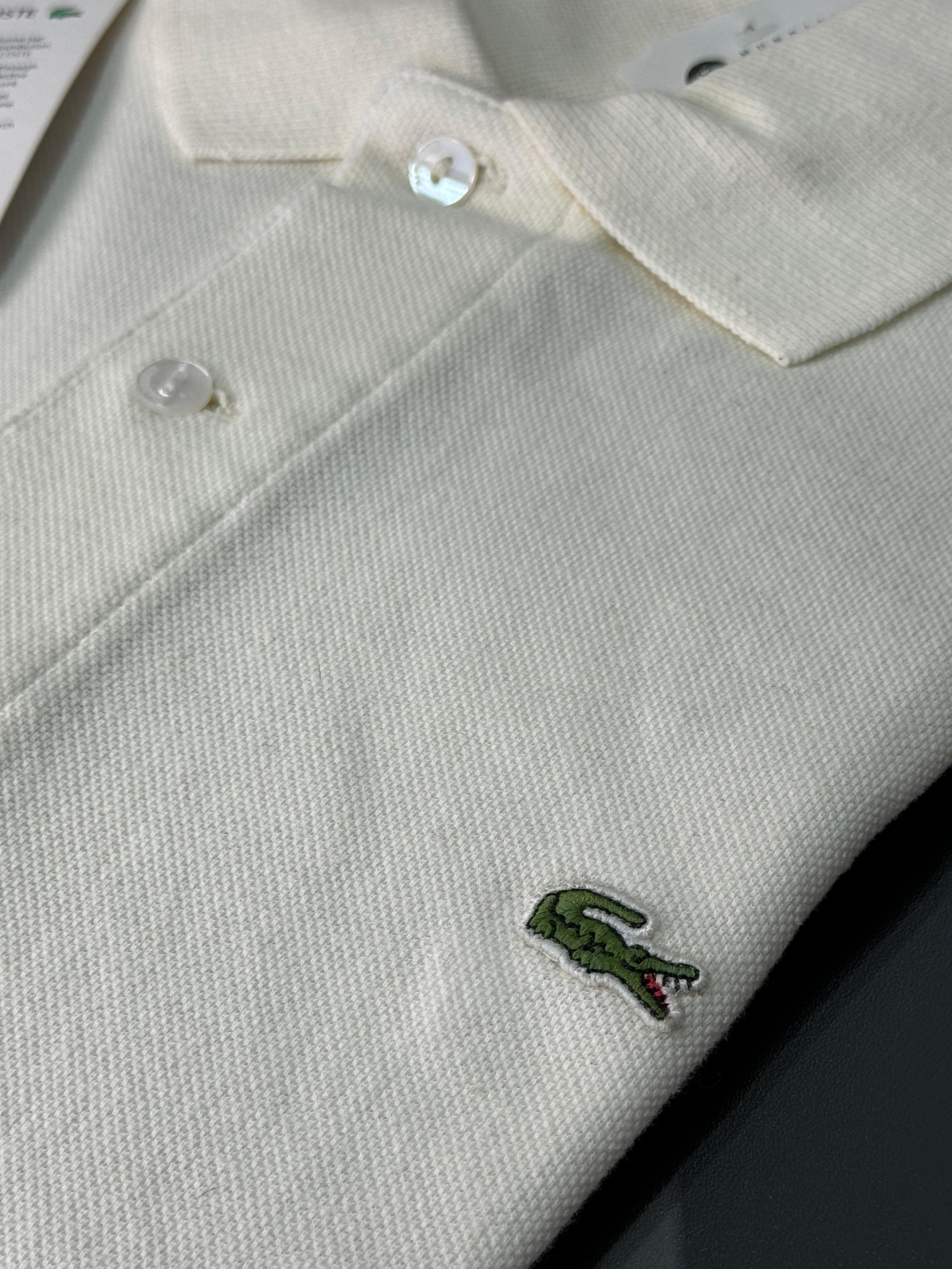 Gola Polo Lacoste Branca