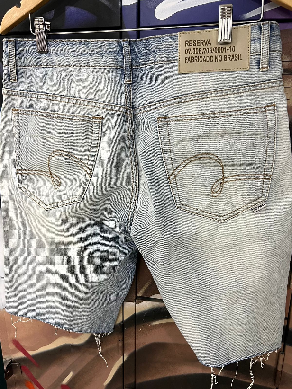 Bermuda Jeans Reserva Azul