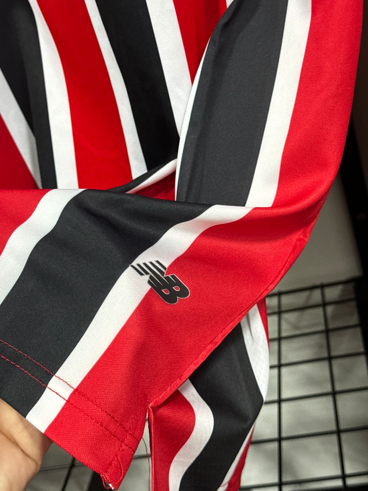 Camisa São Paulo II 25/26 New Balance Vermelha