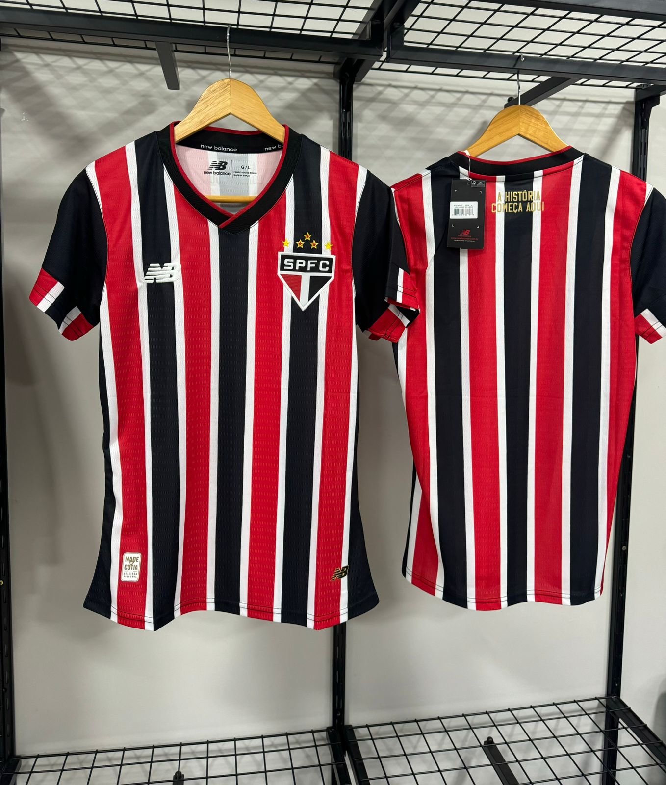 São Paulo II 24/25 Feminina New Balance Vermelho