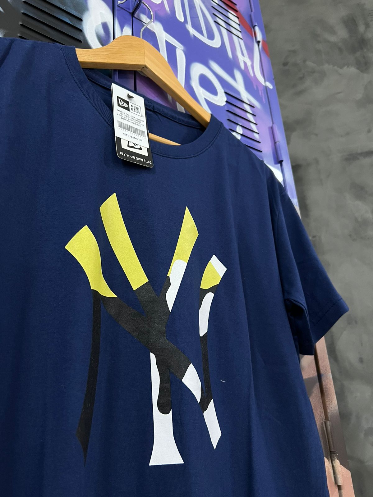 Camiseta New Era Azul