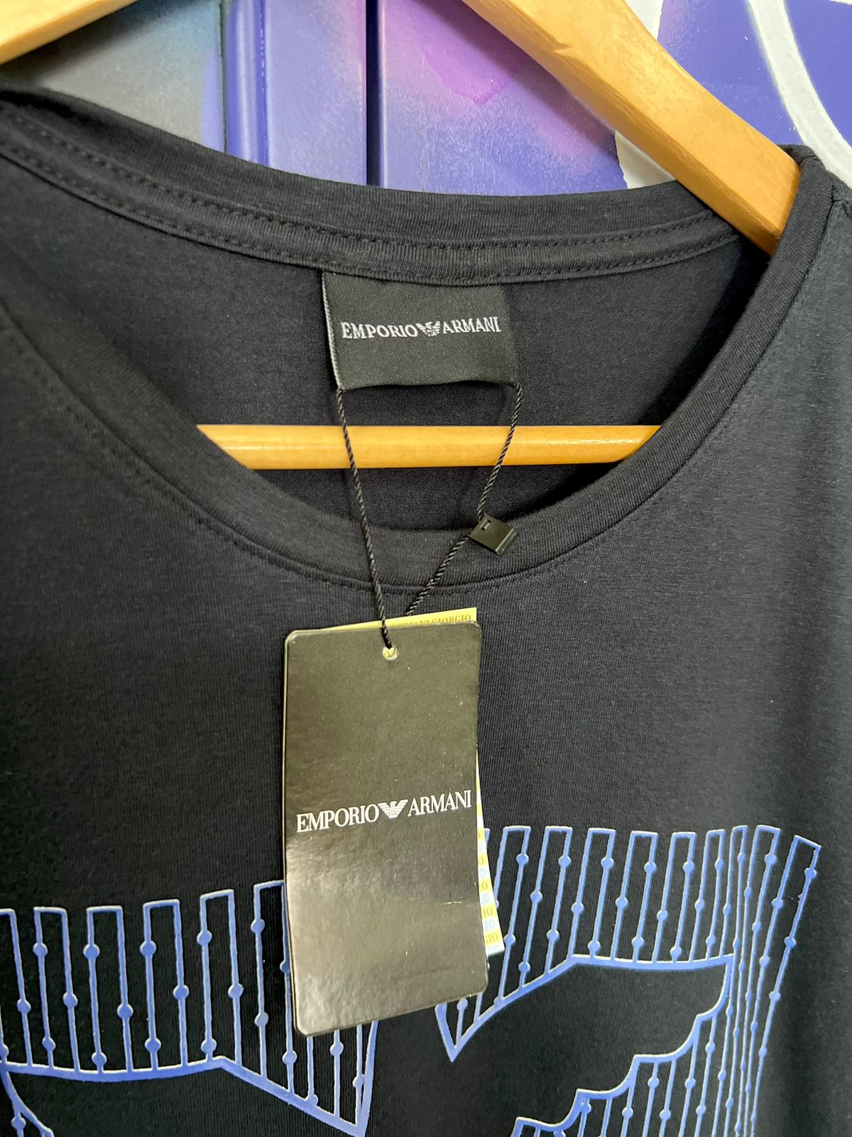 Camiseta Linha Griff Armani Preto