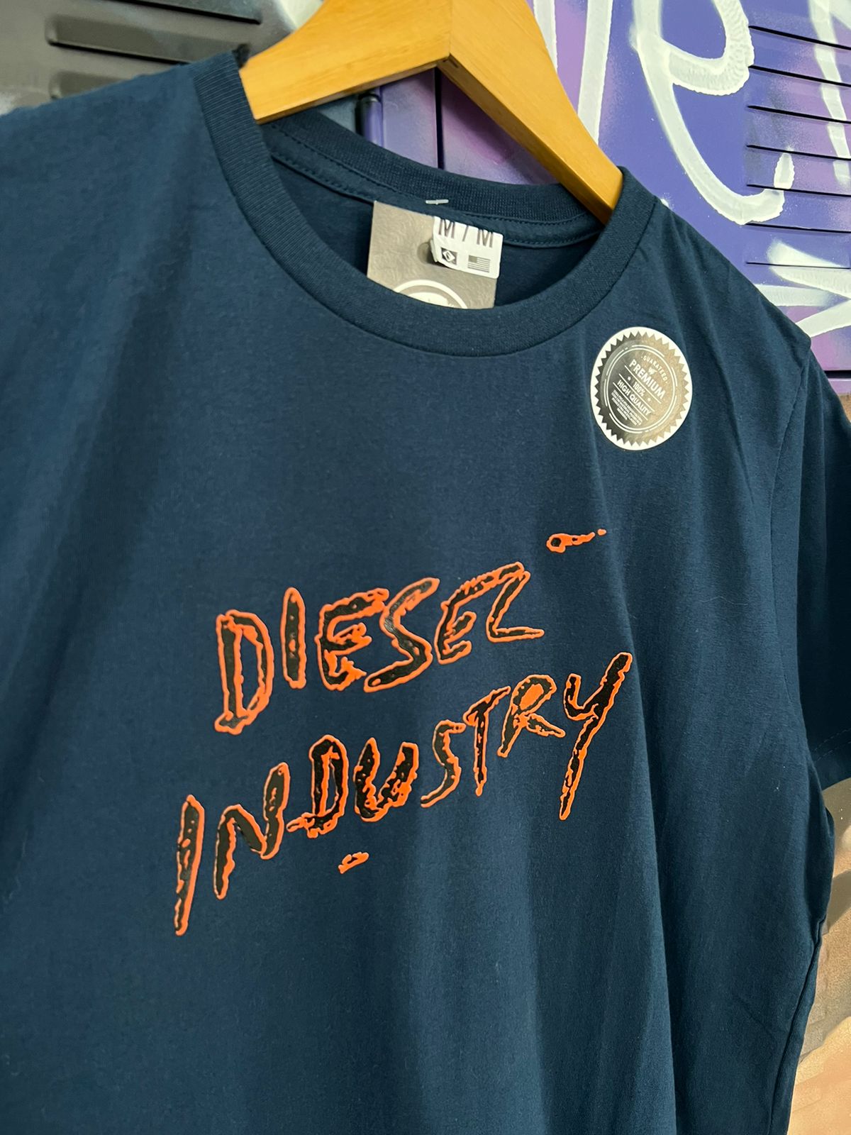 Camiseta Diesel Azul