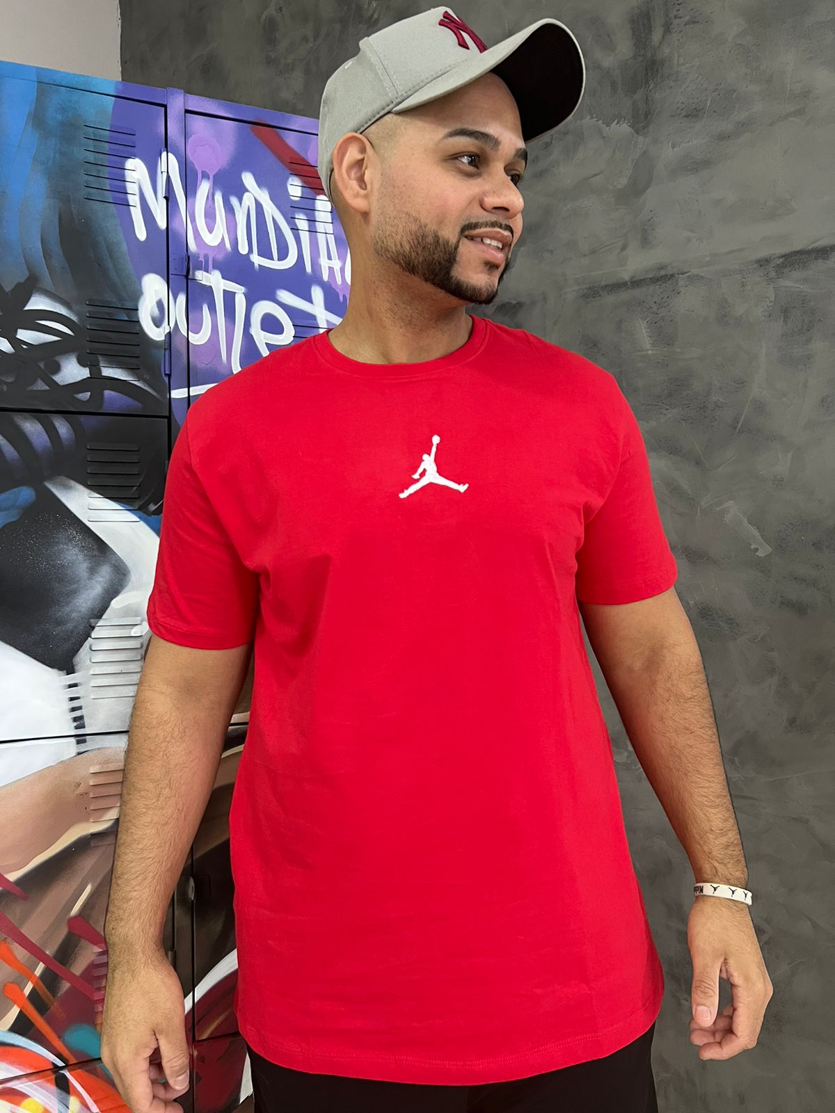 Camiseta Linha Confort Jordan Vermelho