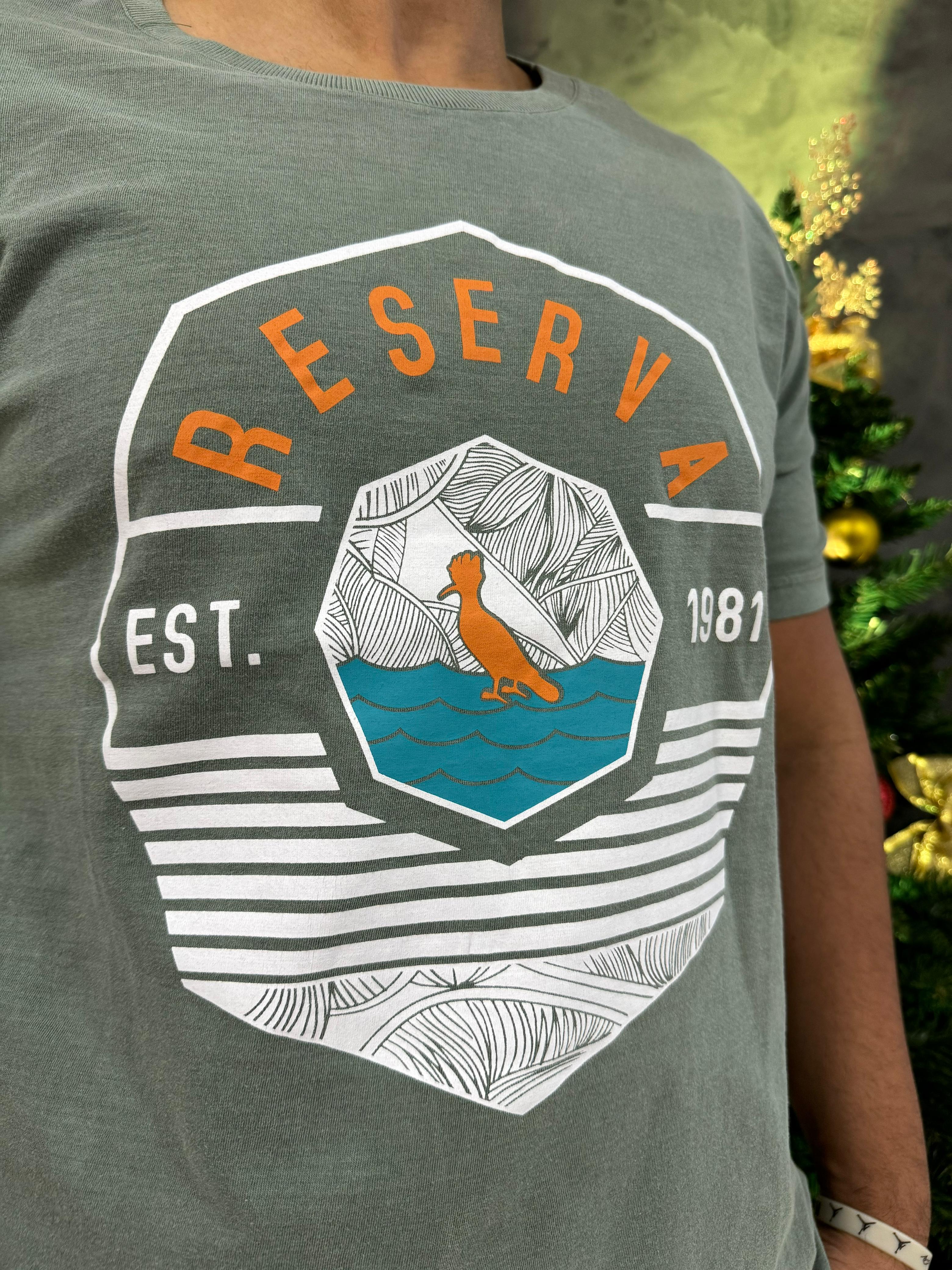 Camiseta Plus Size Reserva Verde