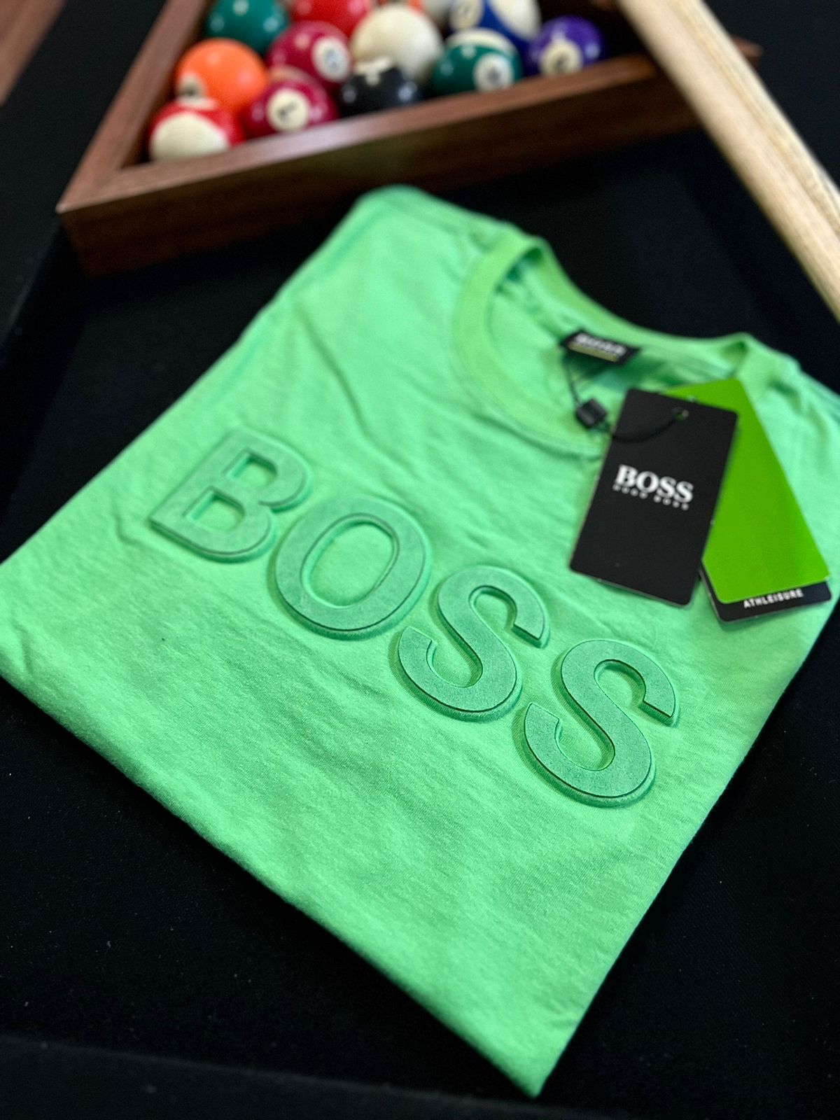 Camiseta Linha Griff Hugo Boss Verde