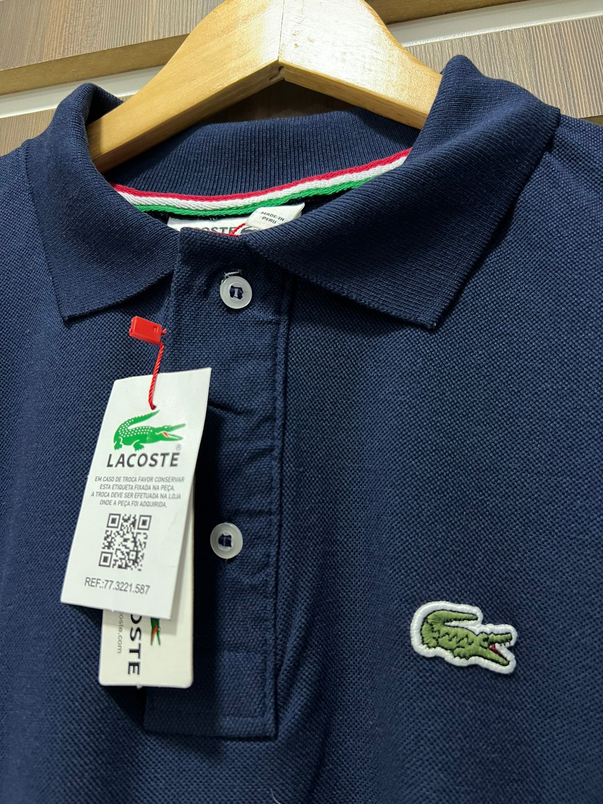 Gola Polo Lacoste Azul