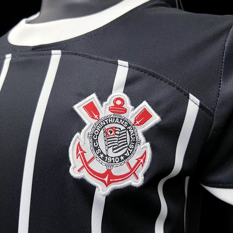 Conjunto Corinthians Nike Preto