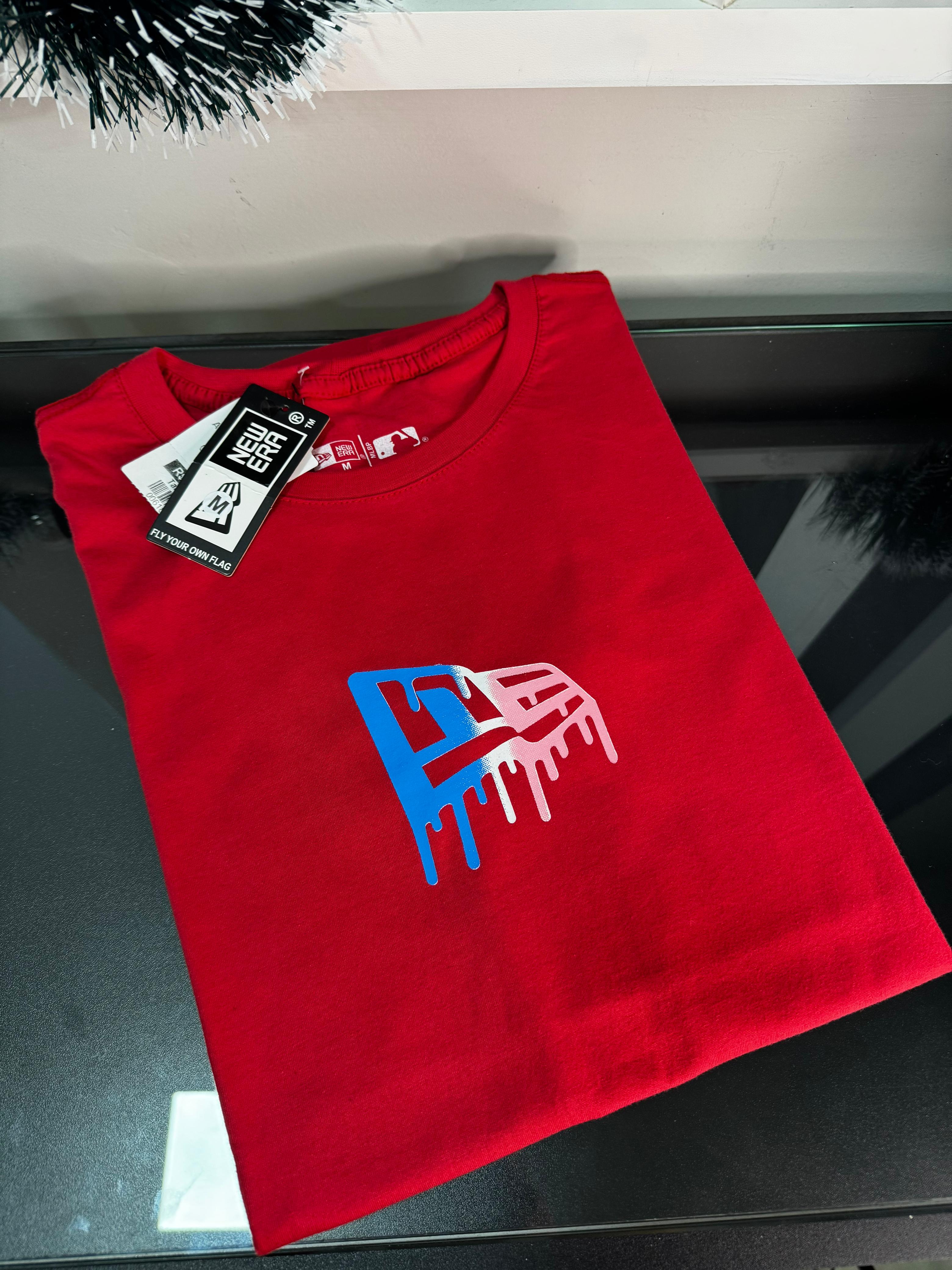 Camiseta New Era Vermelha