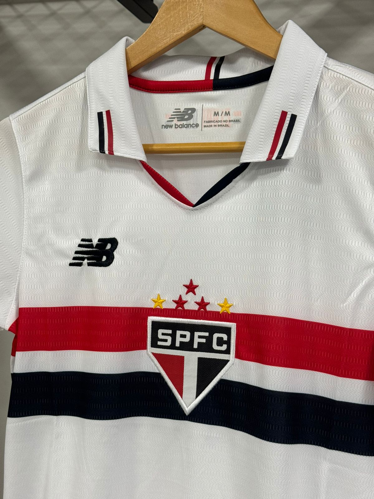 São Paulo I 24/25 Feminina New Balance Branco
