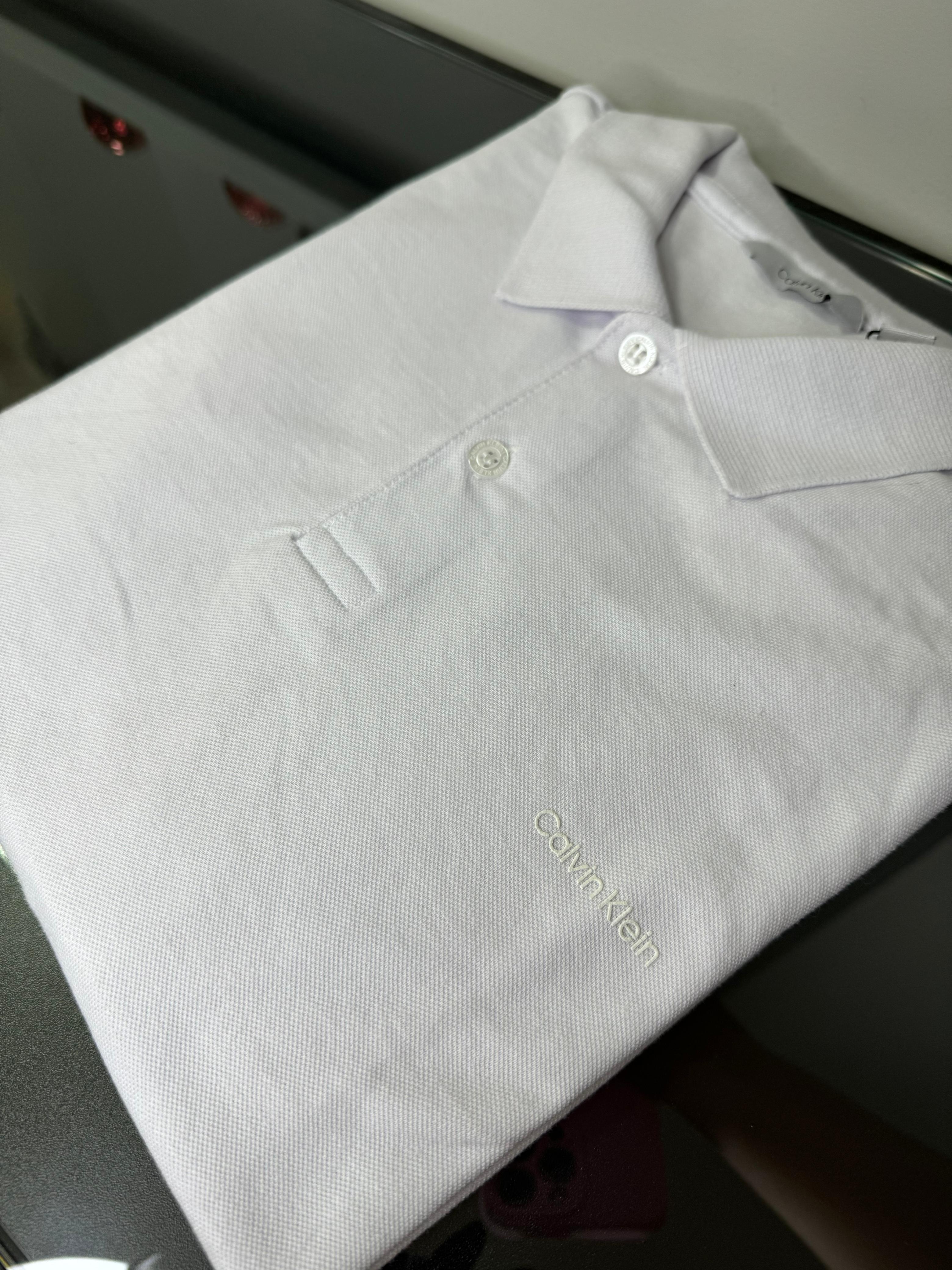 Gola Polo Calvin Klein Branca