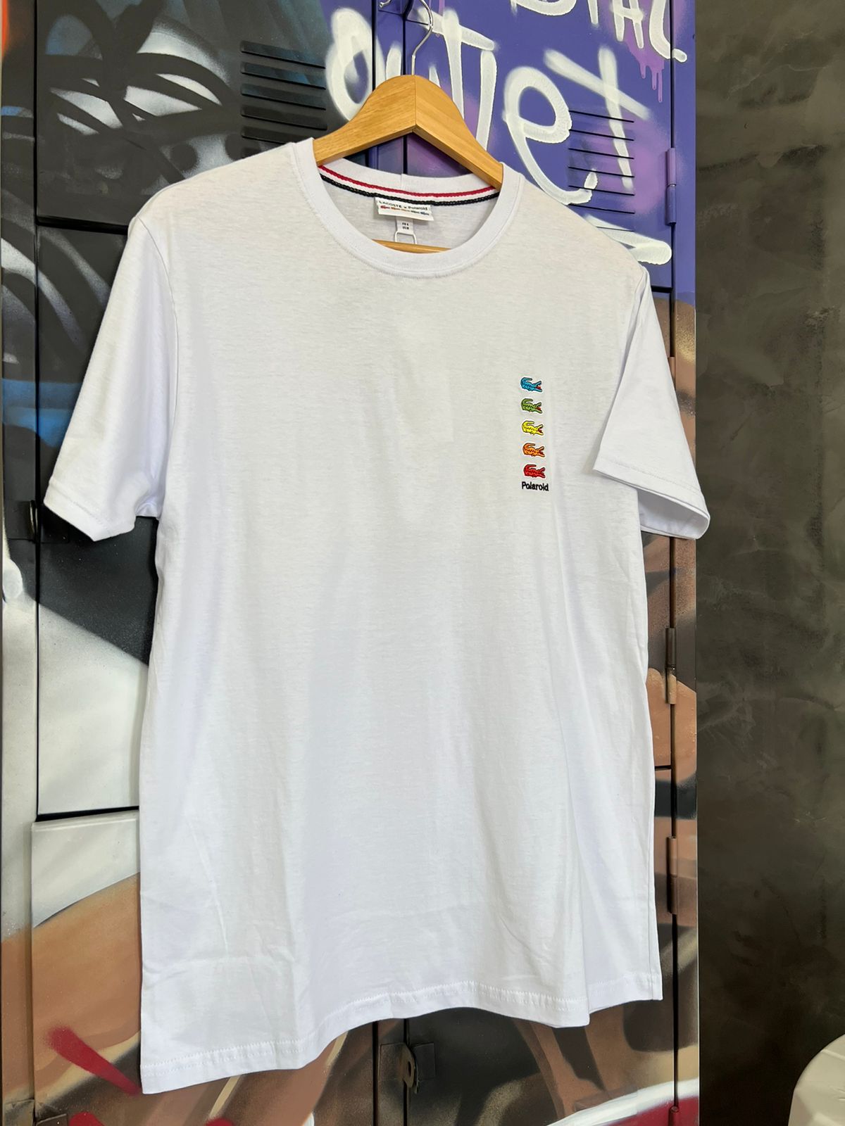 Camiseta Lacoste Branca