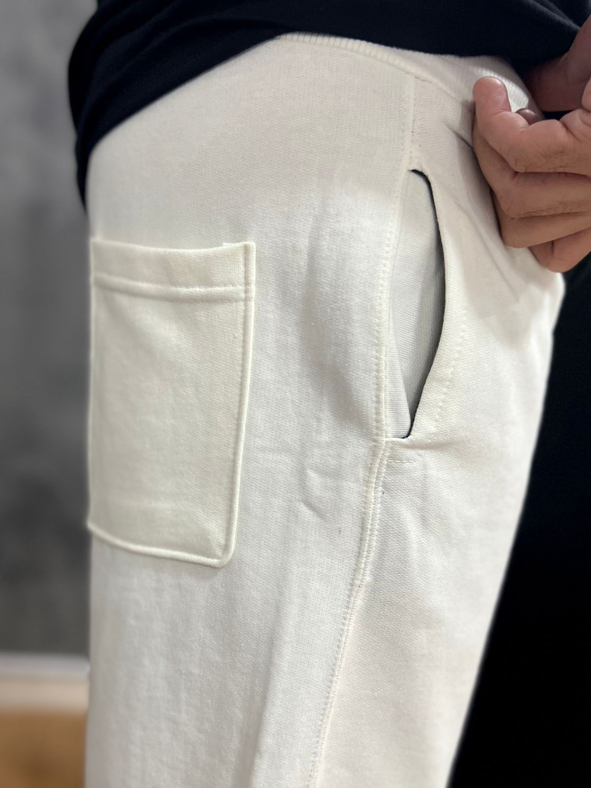 Bermuda  Moletom Hugo Boss Branco