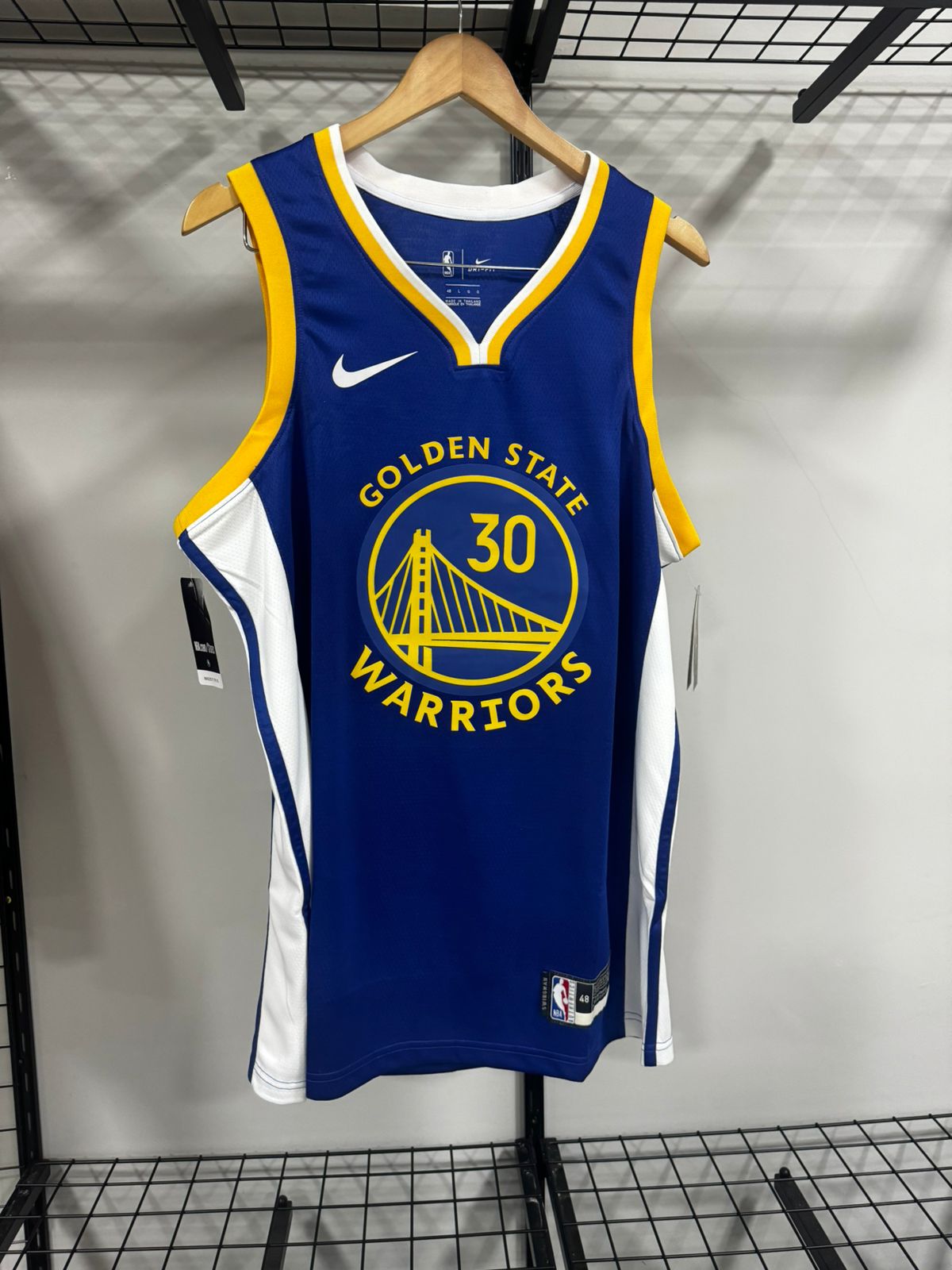 Regata NBA Golden State Warriors Nike Azul