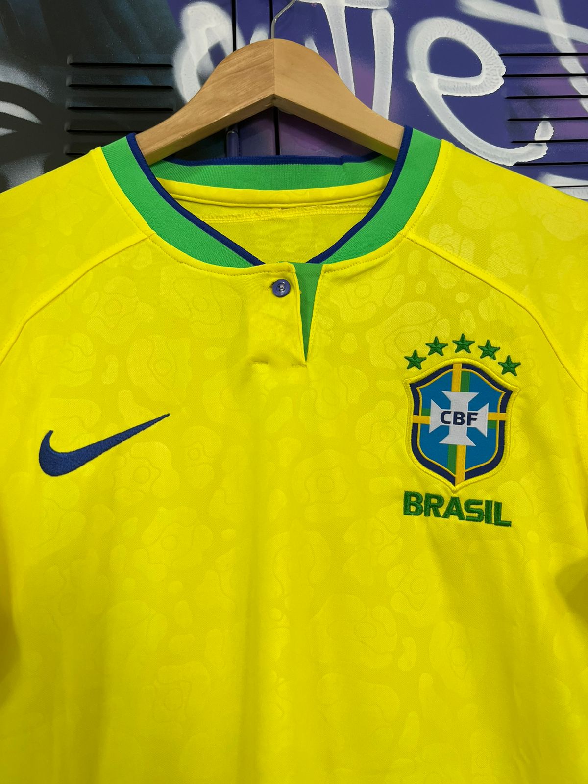 Brasil Feminina Nike Amarela