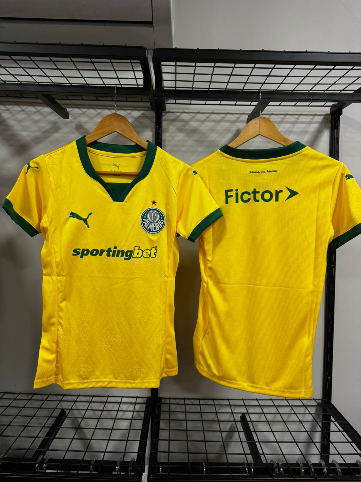 Palmeiras III 25/26 Feminina Puma Amarelo