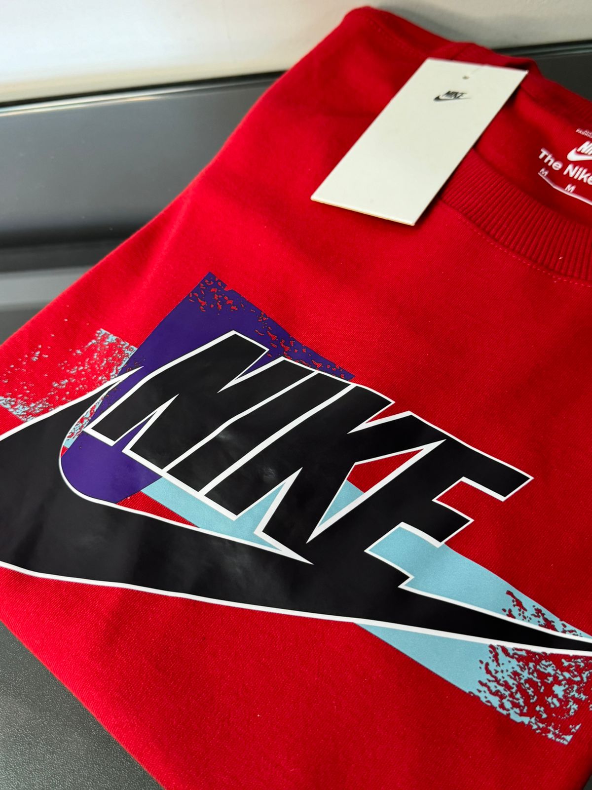 Camiseta Linha Malha Americana Nike Vermelho