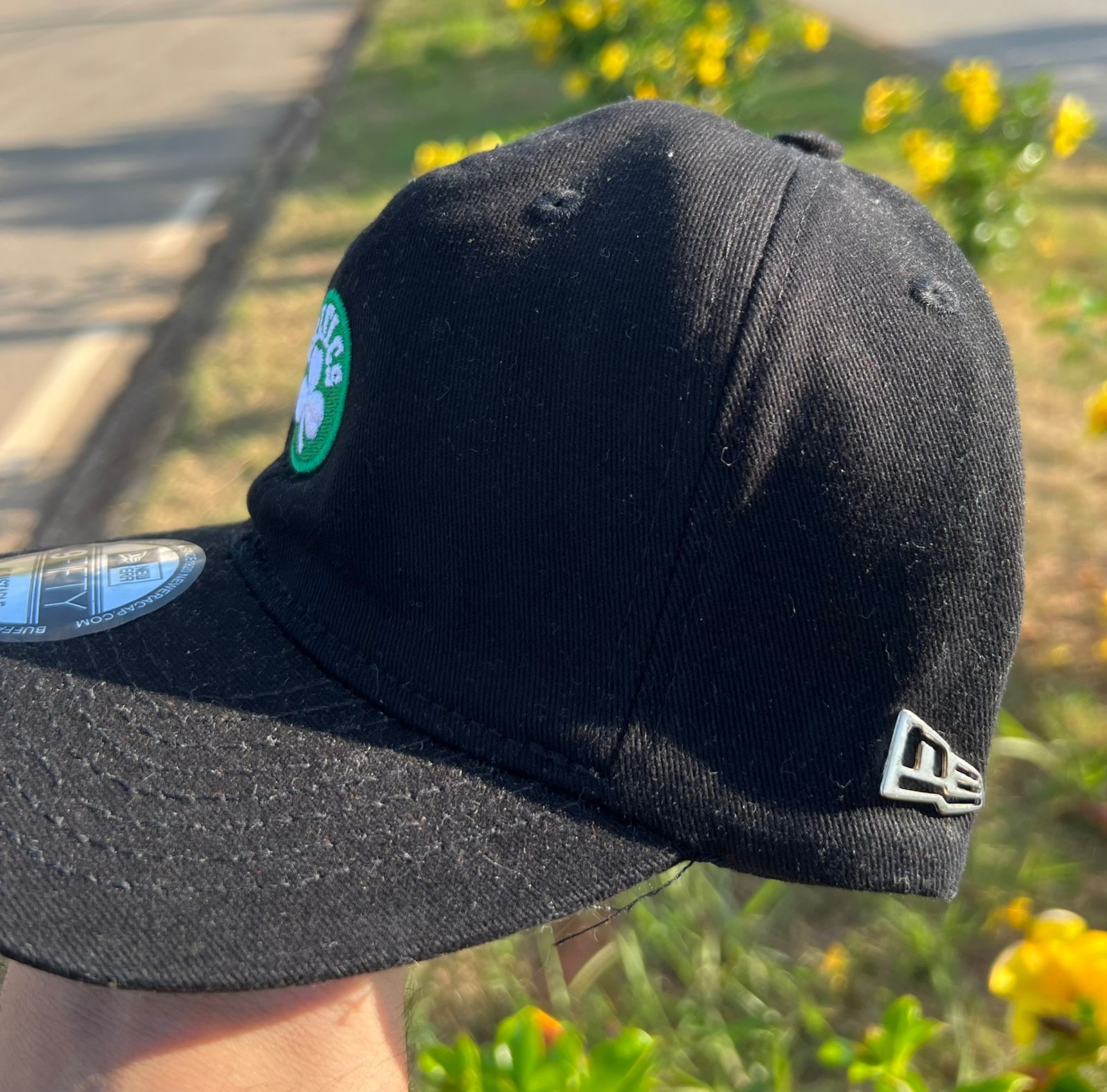 Boné Celtics New Era Preto