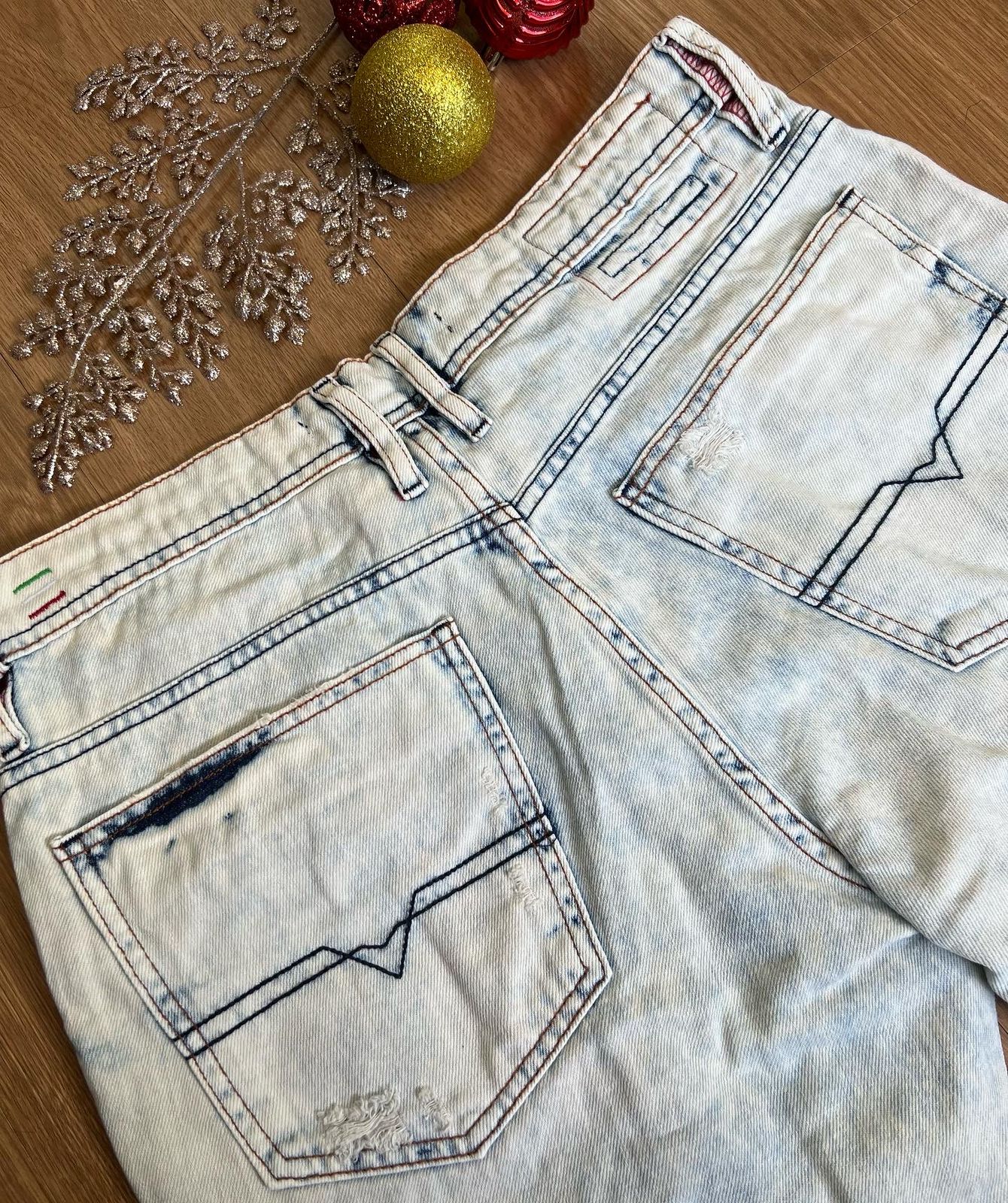 Bermuda Jeans Diesel Azul