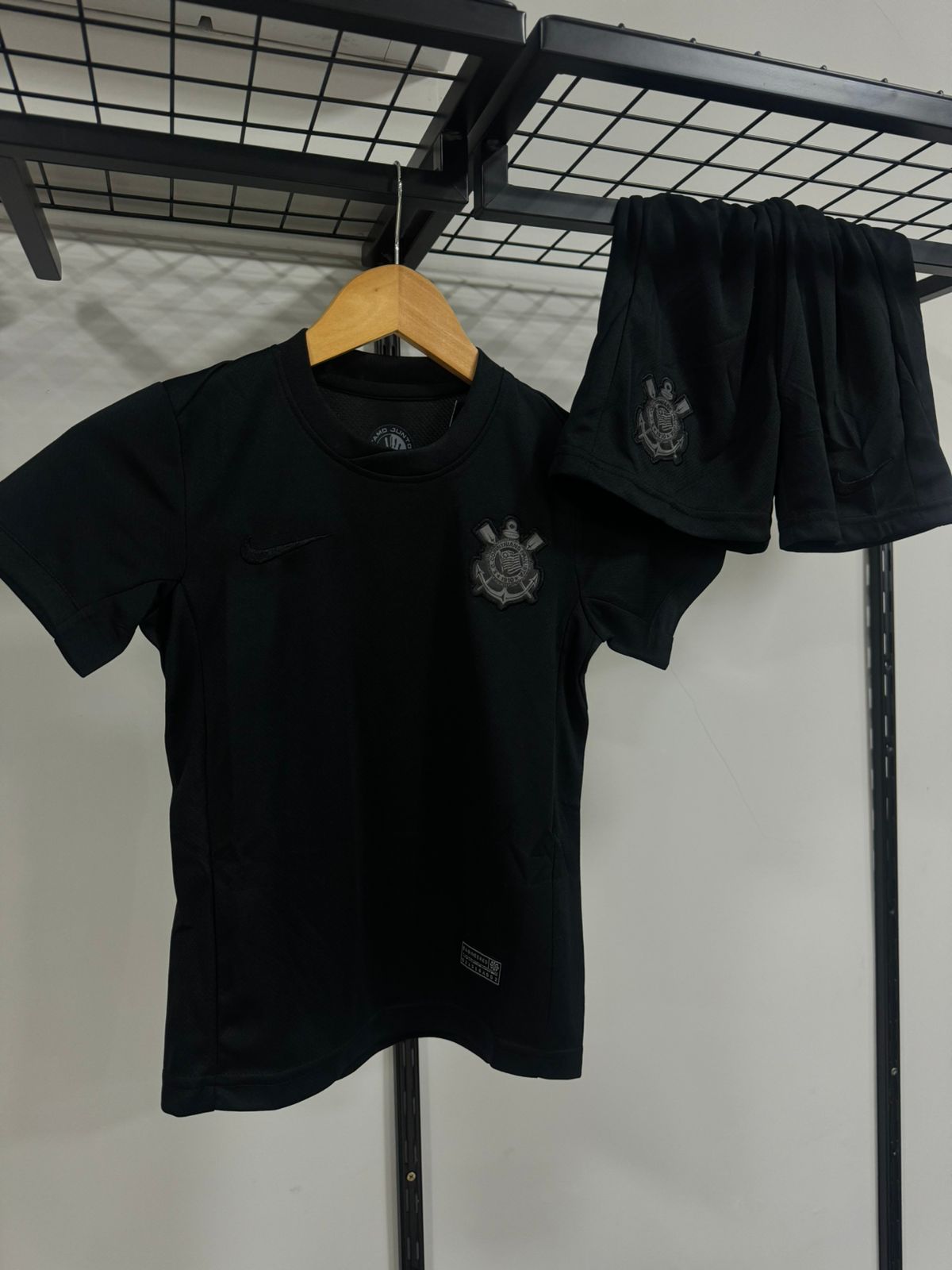 Conjunto Corinthians II 2024/25 Nike Preto