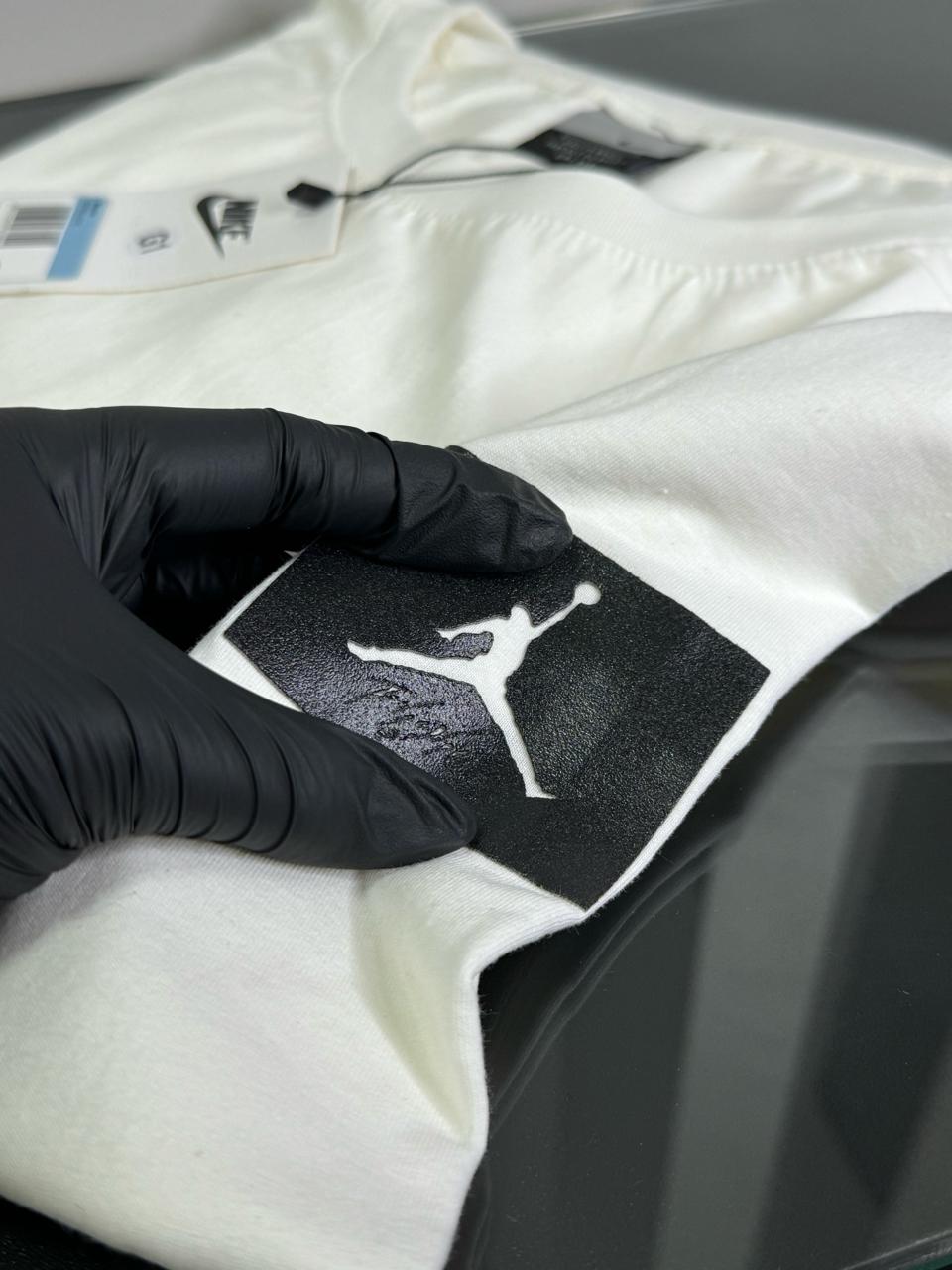 Camiseta plus size Jordan Branco