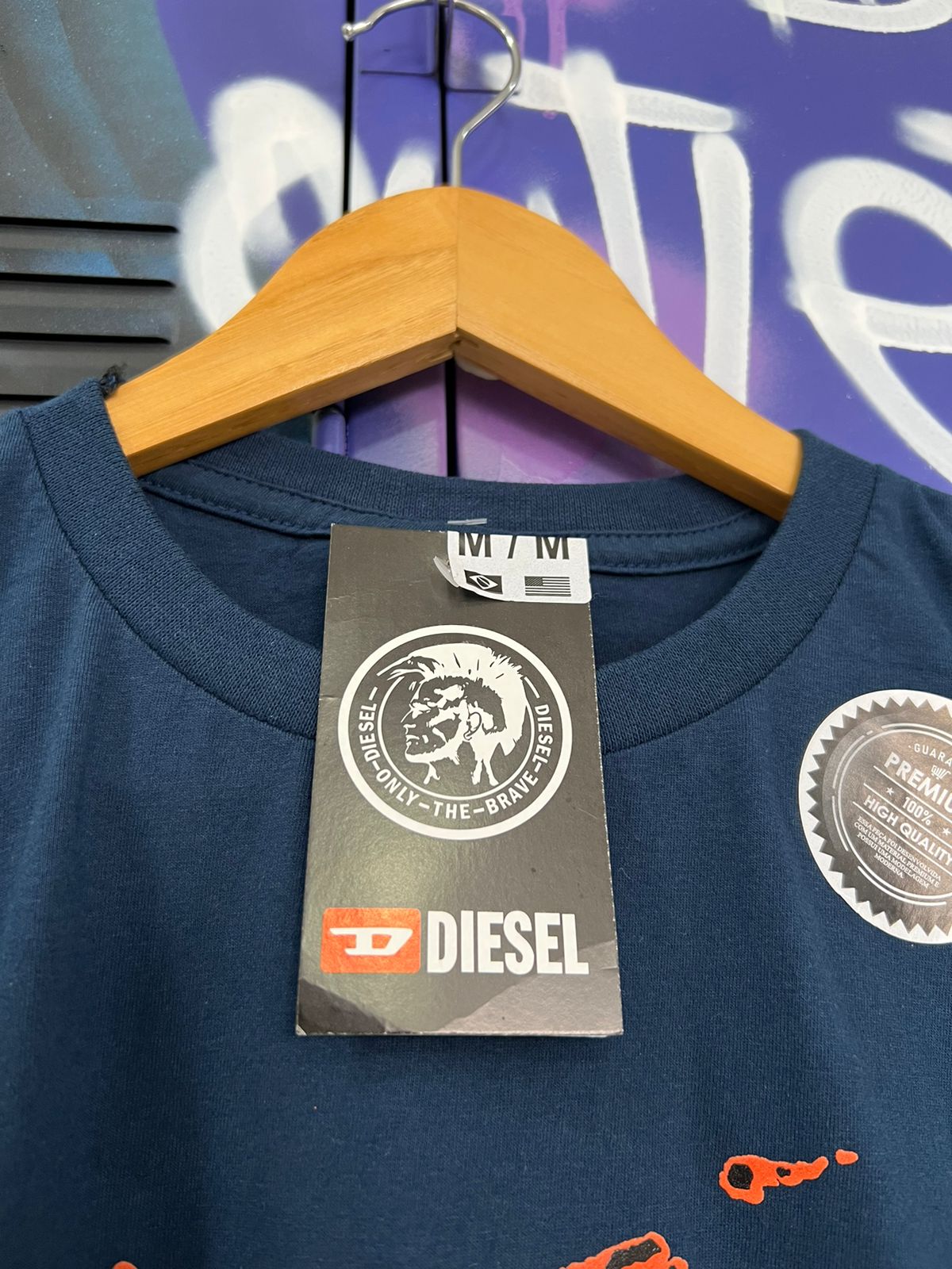 Camiseta Diesel Azul
