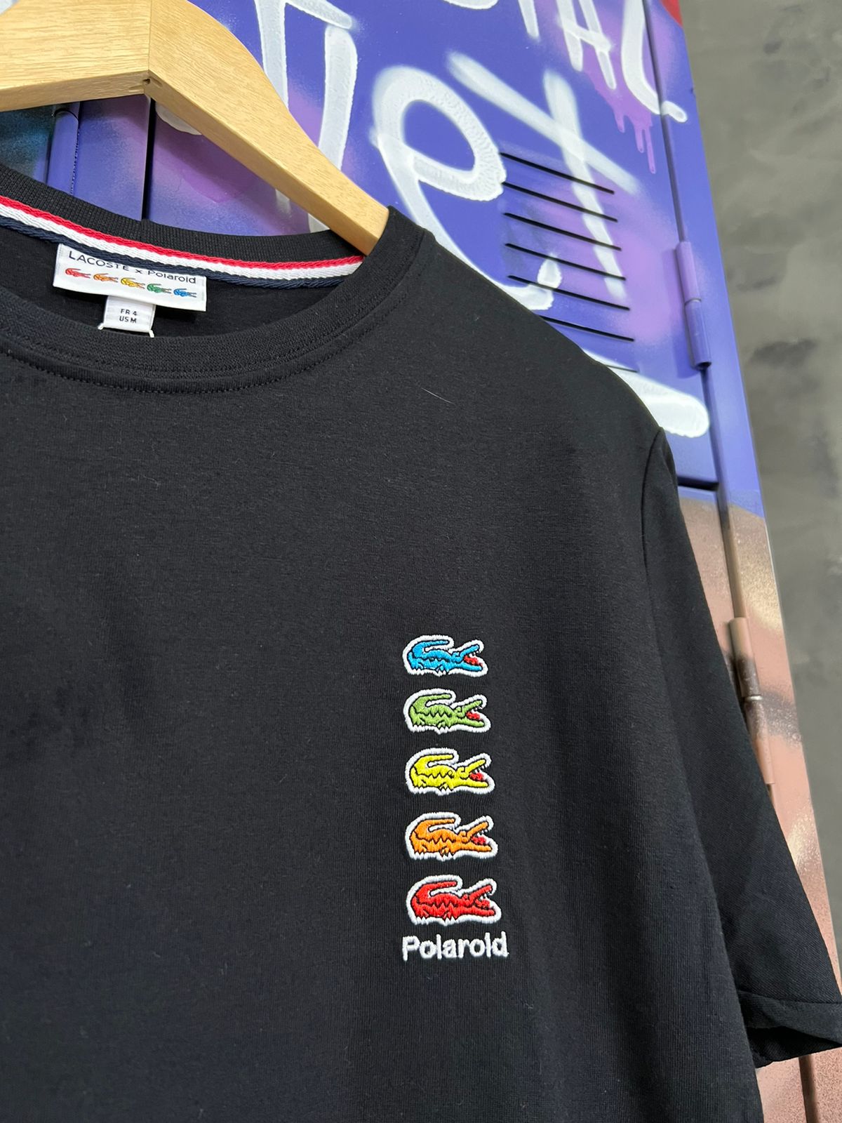 Camiseta Lacoste Preto