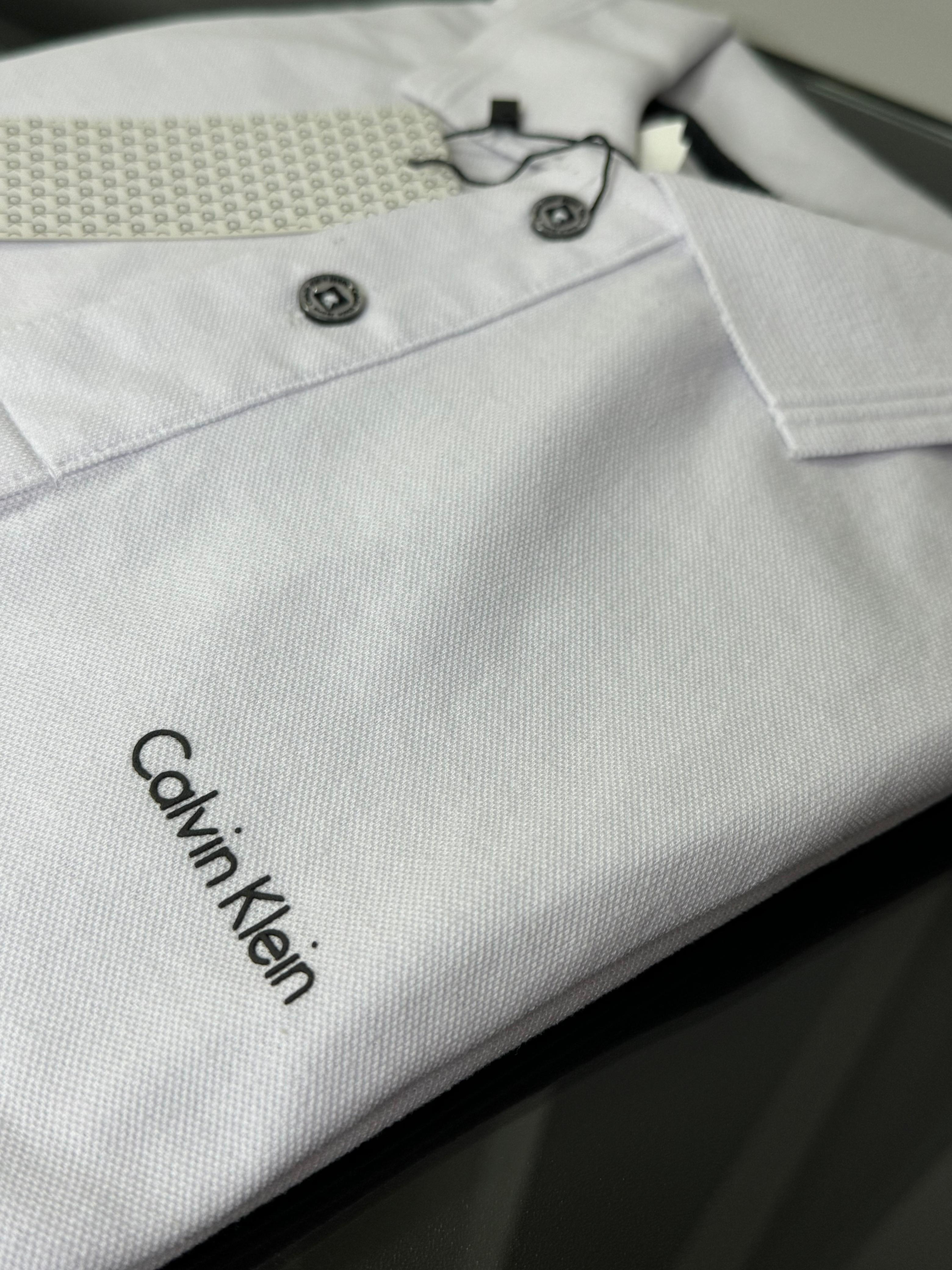 Gola Polo Calvin Klein Branca