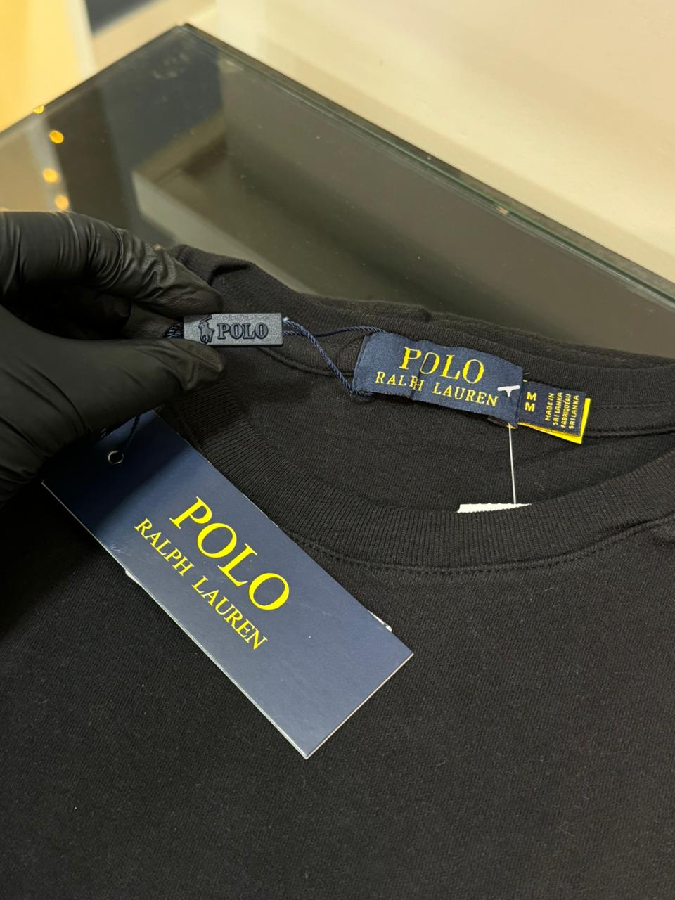 Camiseta Importada Ralph Lauren Preto