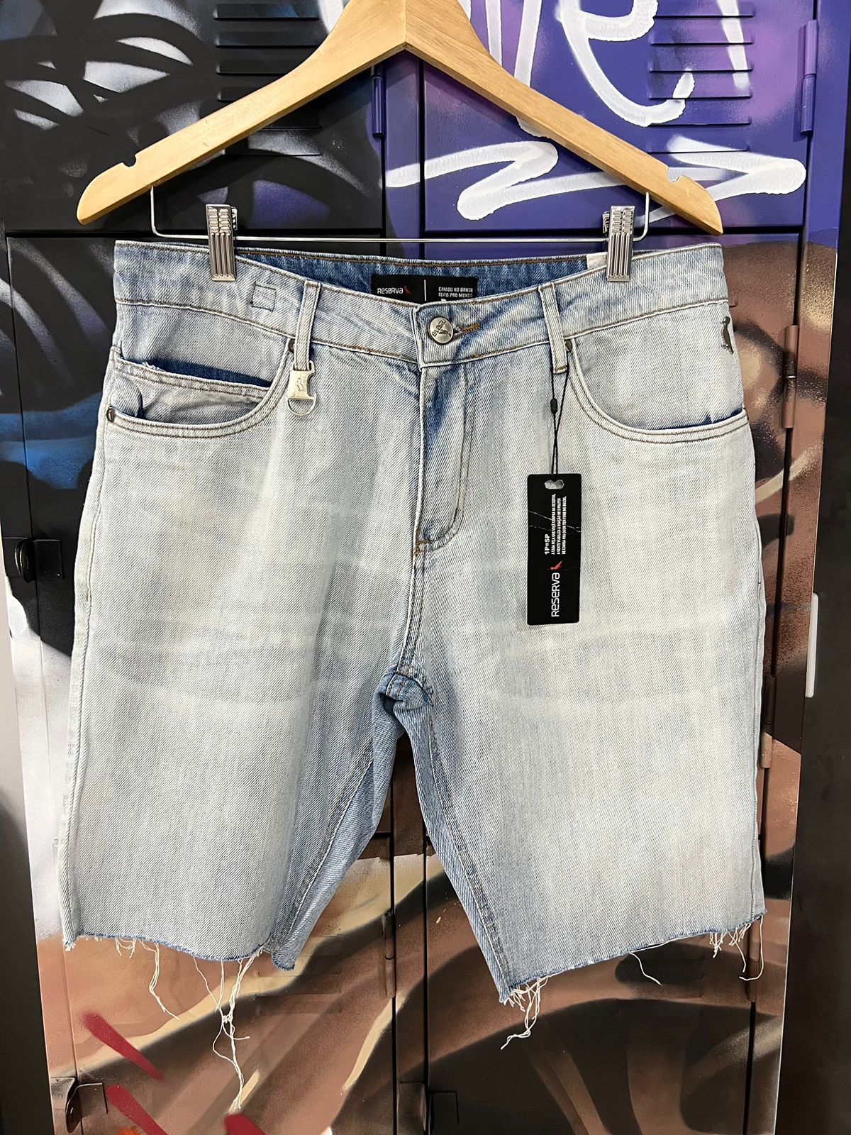 Bermuda Jeans Reserva Azul