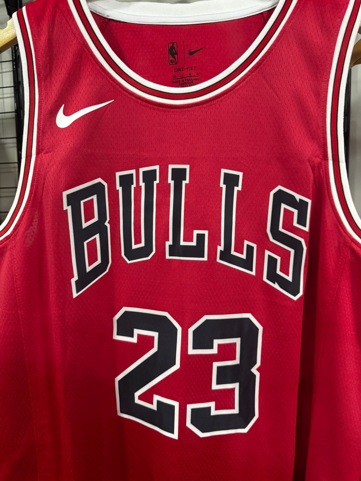 Regata NBA Chicago Bulls Nike Vermelha